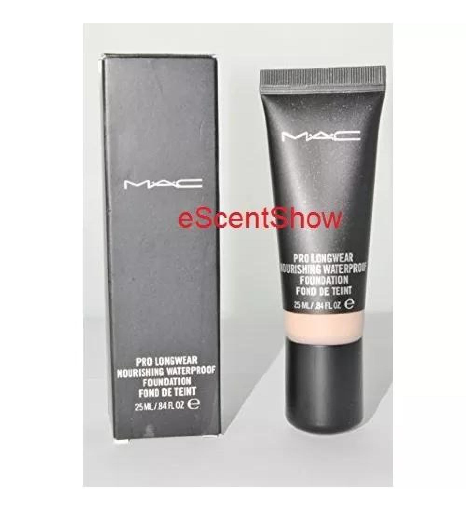MAC PRO LONGWEAR NOURISHING WATERPROOF FOUNDATION MAKEUP  HTF SEALED NIB - NW18 - 0.84 OZ