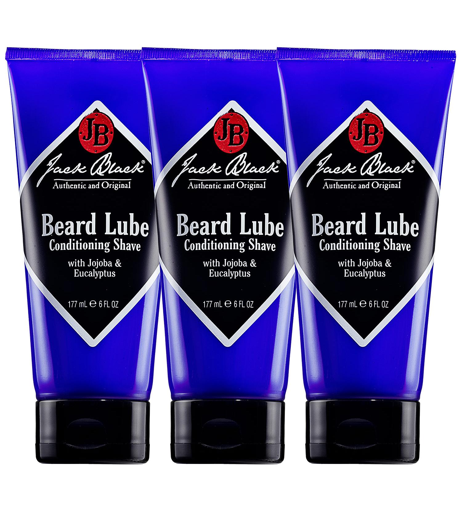 Jack Black Beard Lube Conditioning Shave - 3 Pack - 3 x 6.0 oz