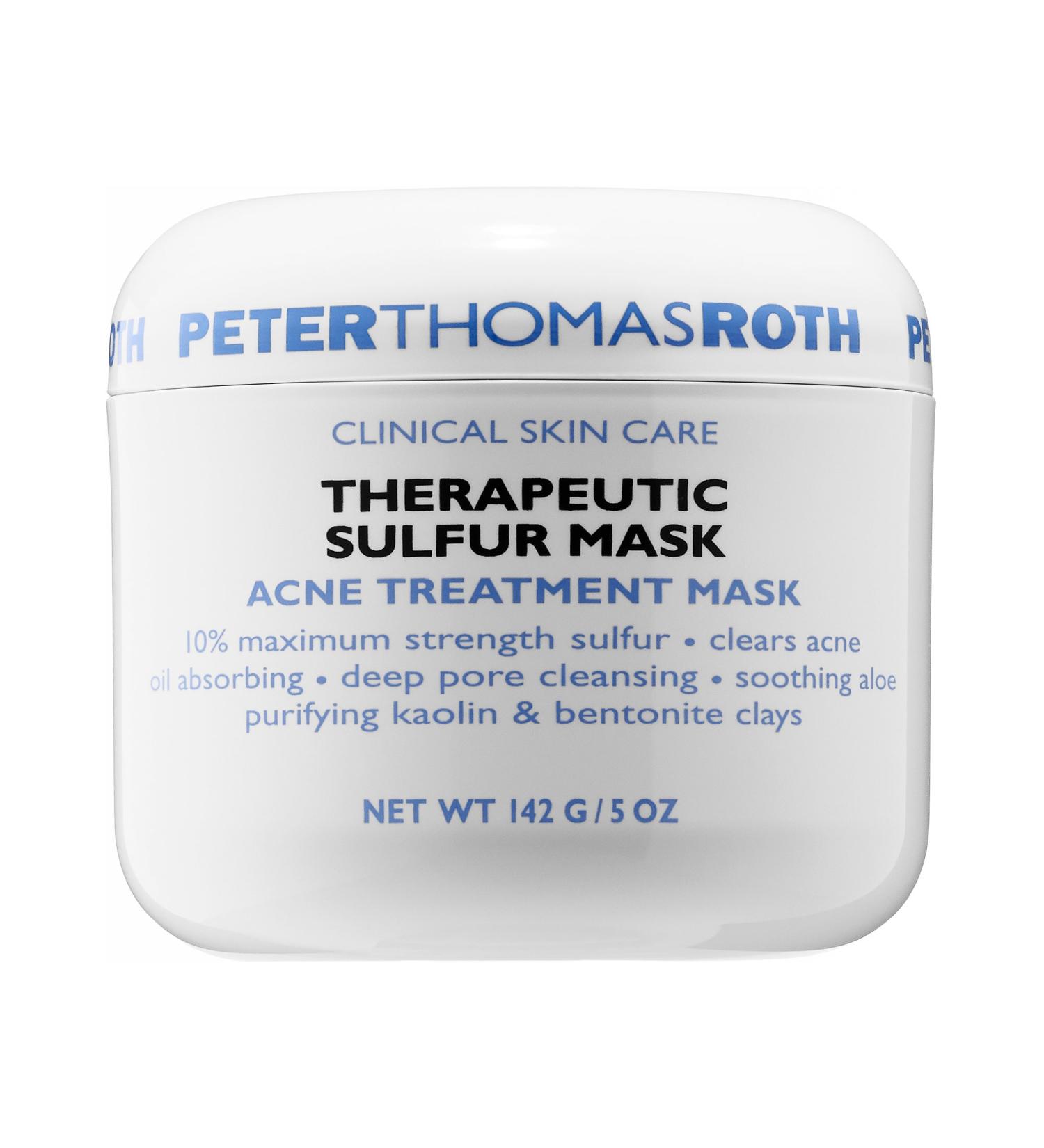 Shop Peter Thomas Roth Therapeutic Sulfur Acne Treatment Mask Online - Best Price & International Shipping - Buy Online on GoSupps.com