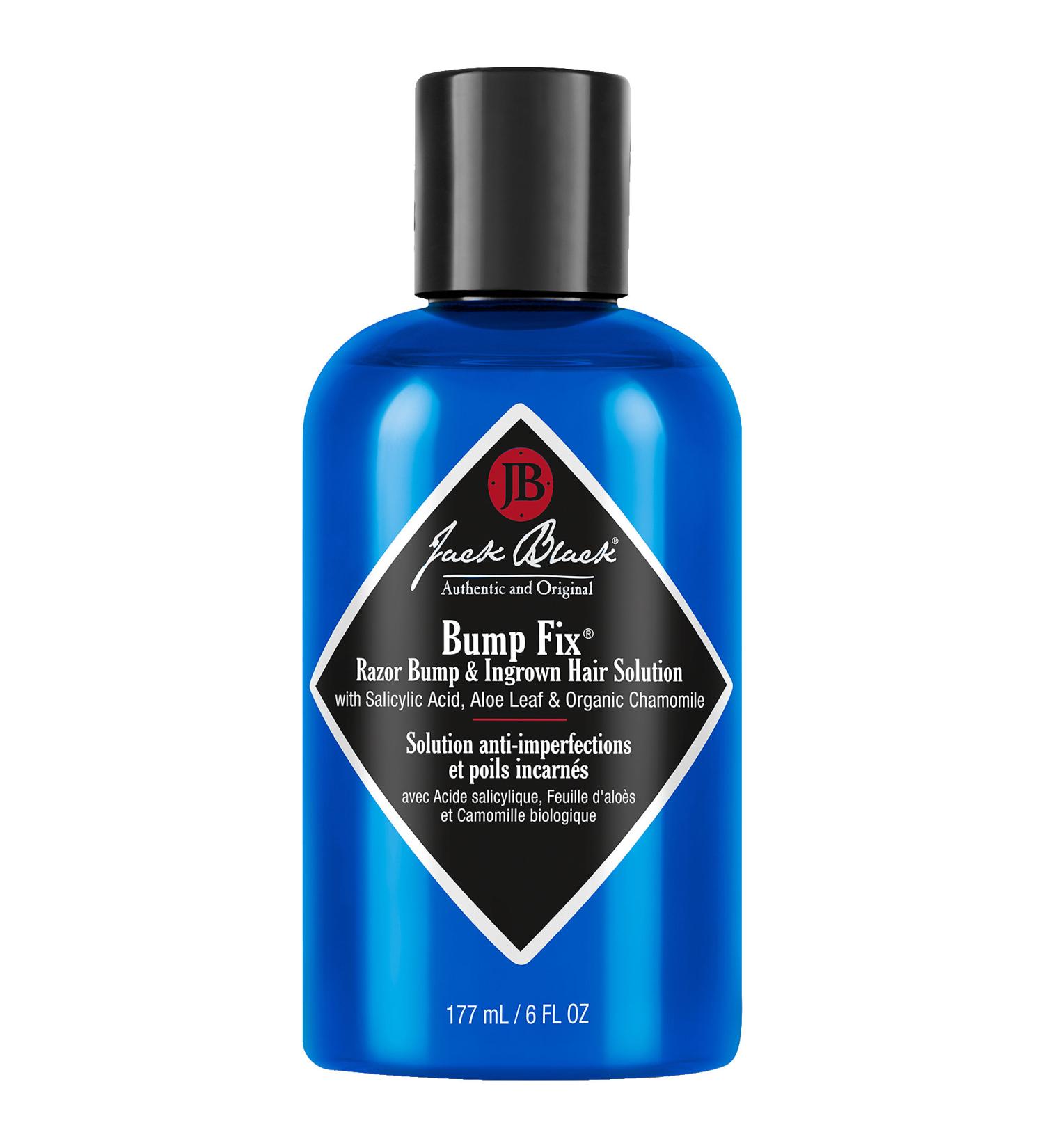 Shop Jack Black Bump Fix Razor Bump & Ingrown Hair Solution - 6 oz/ 177 mL Online - Best Price & International Shipping - Buy Online on GoSupps.com