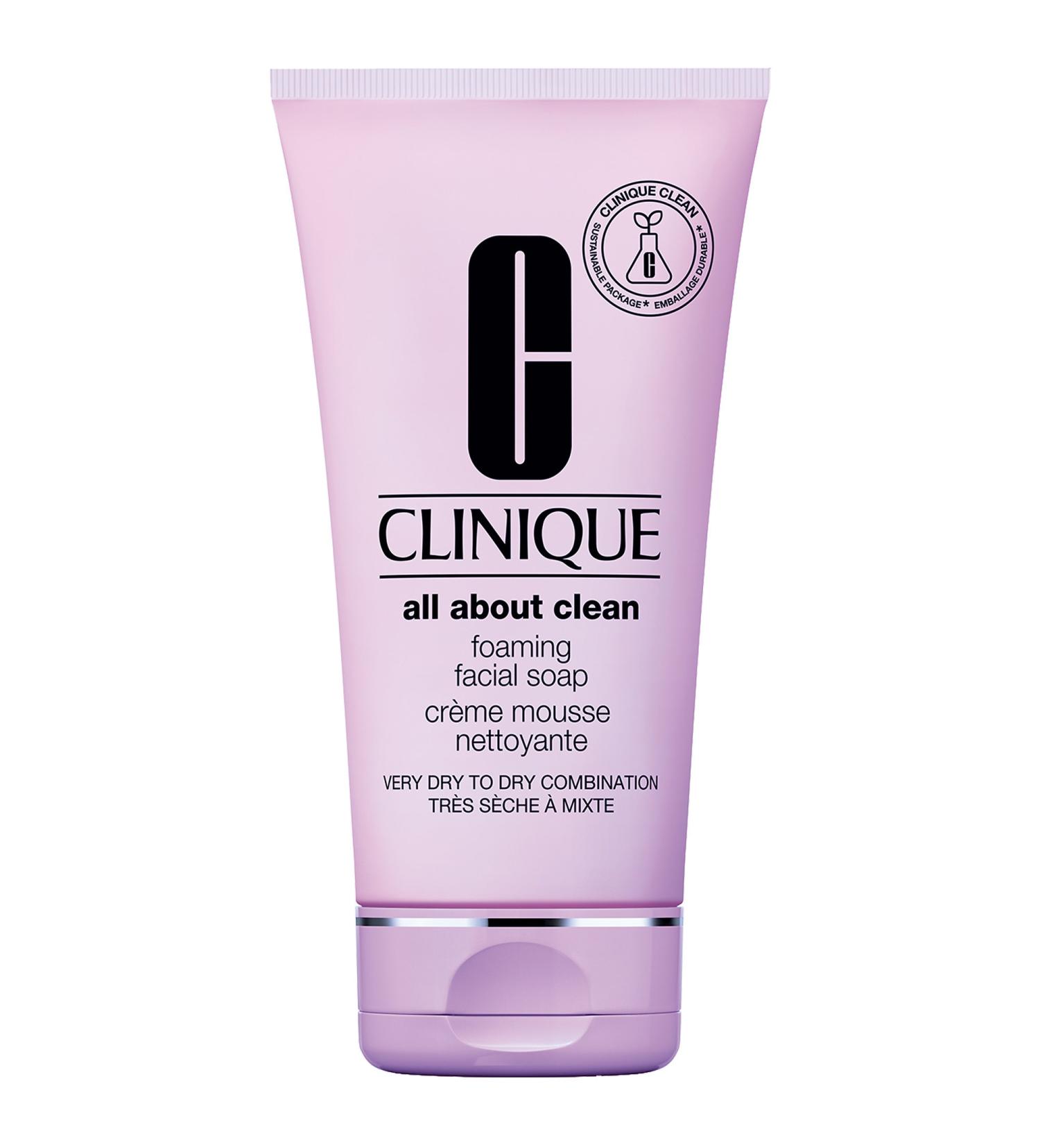 Shop CLINIQUE All About Clean Foaming Facial Soap - 5 oz/ 150 mL Online - Best Price & International Shipping - Buy Online on GoSupps.com