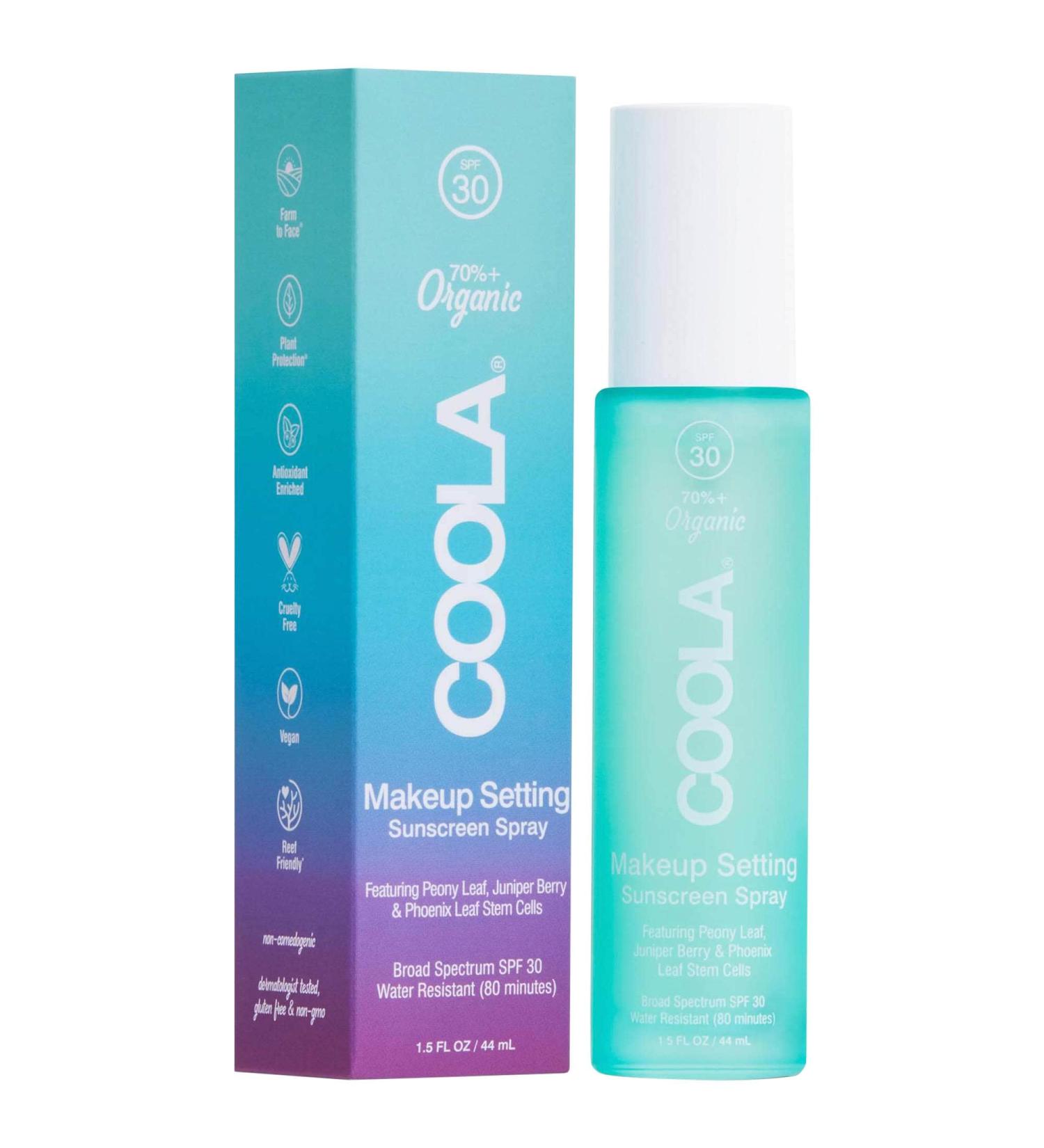 Shop COOLA Organic Makeup Setting Spray SPF 30 - 1.5 oz Online - Best Price & International Shipping - Buy Online on GoSupps.com