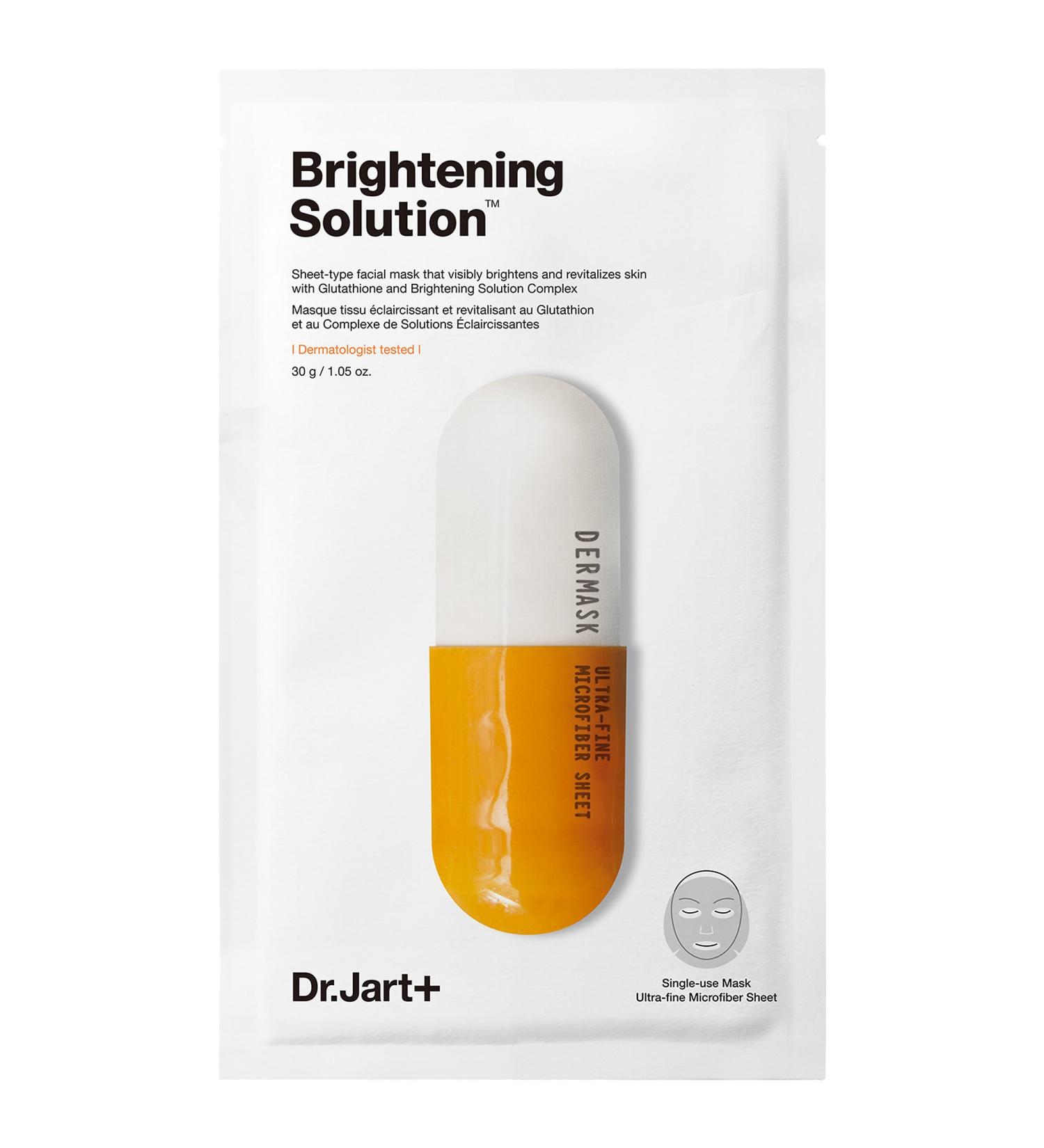 Shop Dr. Jart+ Dermask Brightening Solution Face Mask - 1 Mask Online - Best Price & International Shipping - Buy Online on GoSupps.com