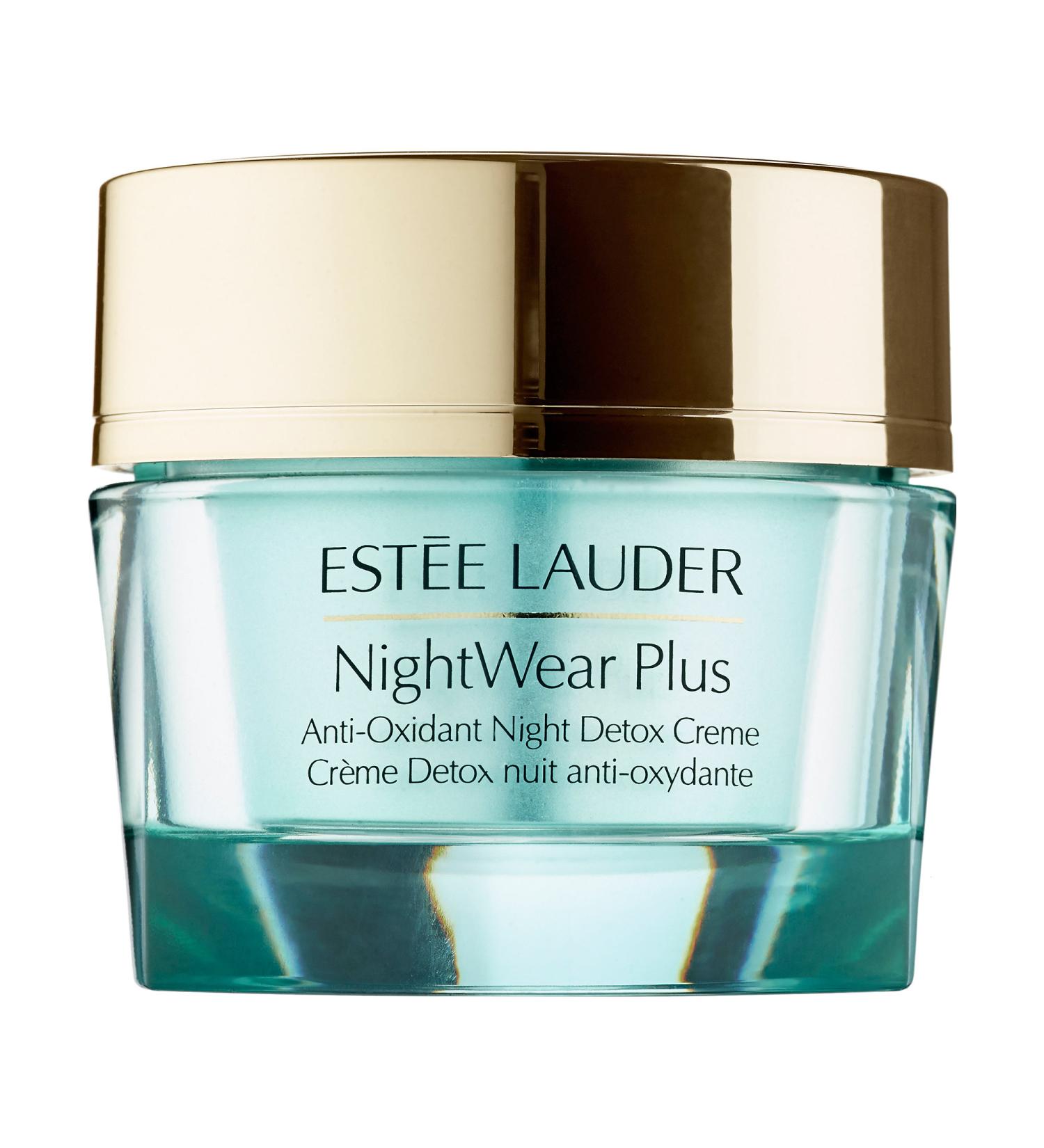 Est e Lauder NightWear Plus Anti-Oxidant Night Detox Moisturizer Creme - 1.7 oz/ 50 mL