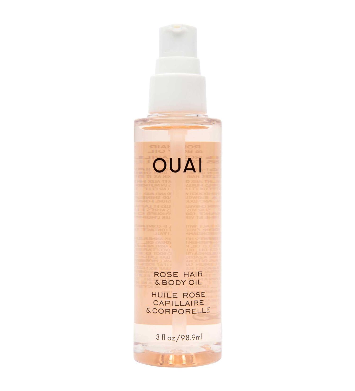 Shop OUAI Rose Hair & Body Oil - 3 oz/ 98.9 mL Online - Best Price & International Shipping - Buy Online on GoSupps.com