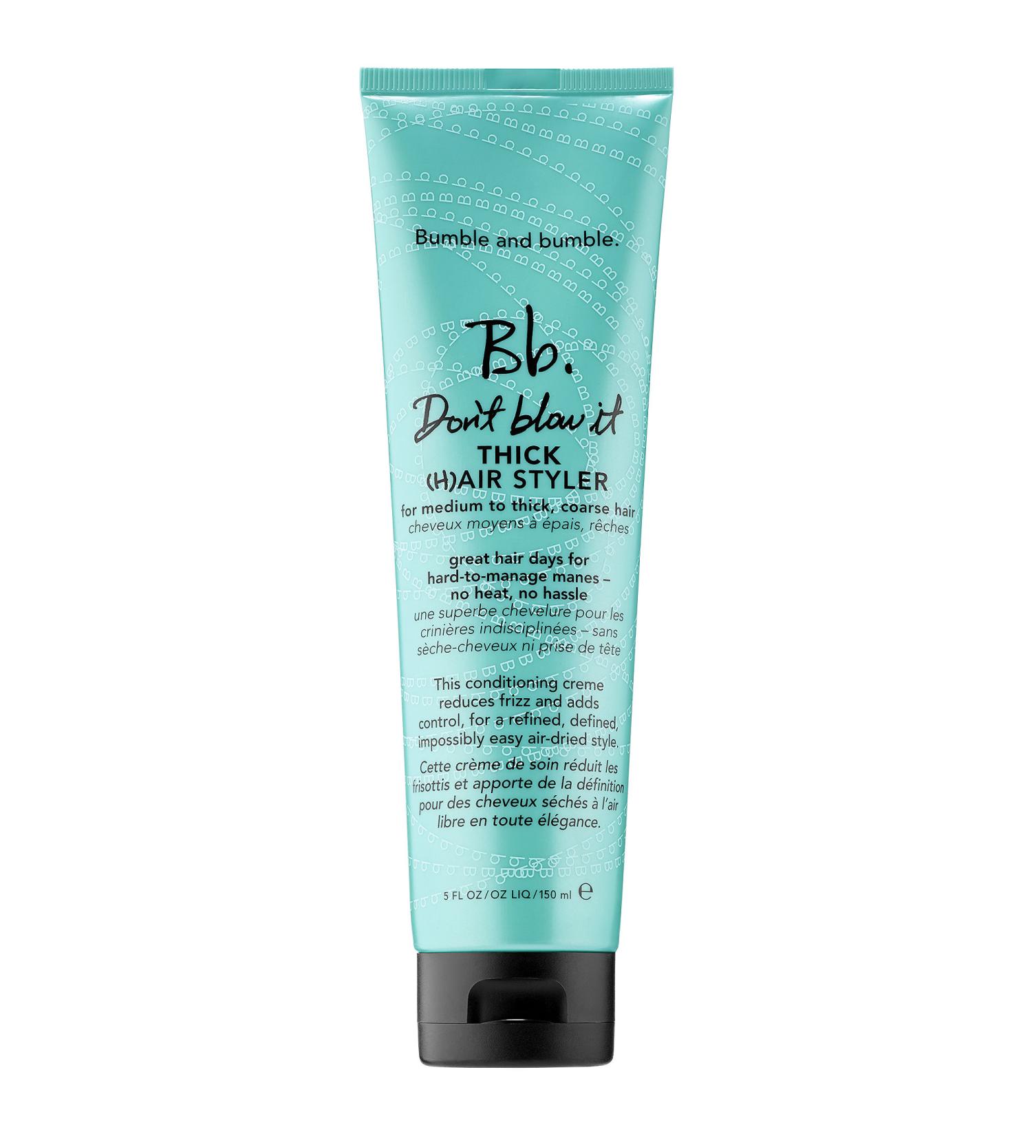 Shop Bumble and bumble Bb. Don t Blow It Thick (H)air Styler - 5 oz/ 150 mL Online - Best Price & International Shipping - Buy Online on GoSupps.com