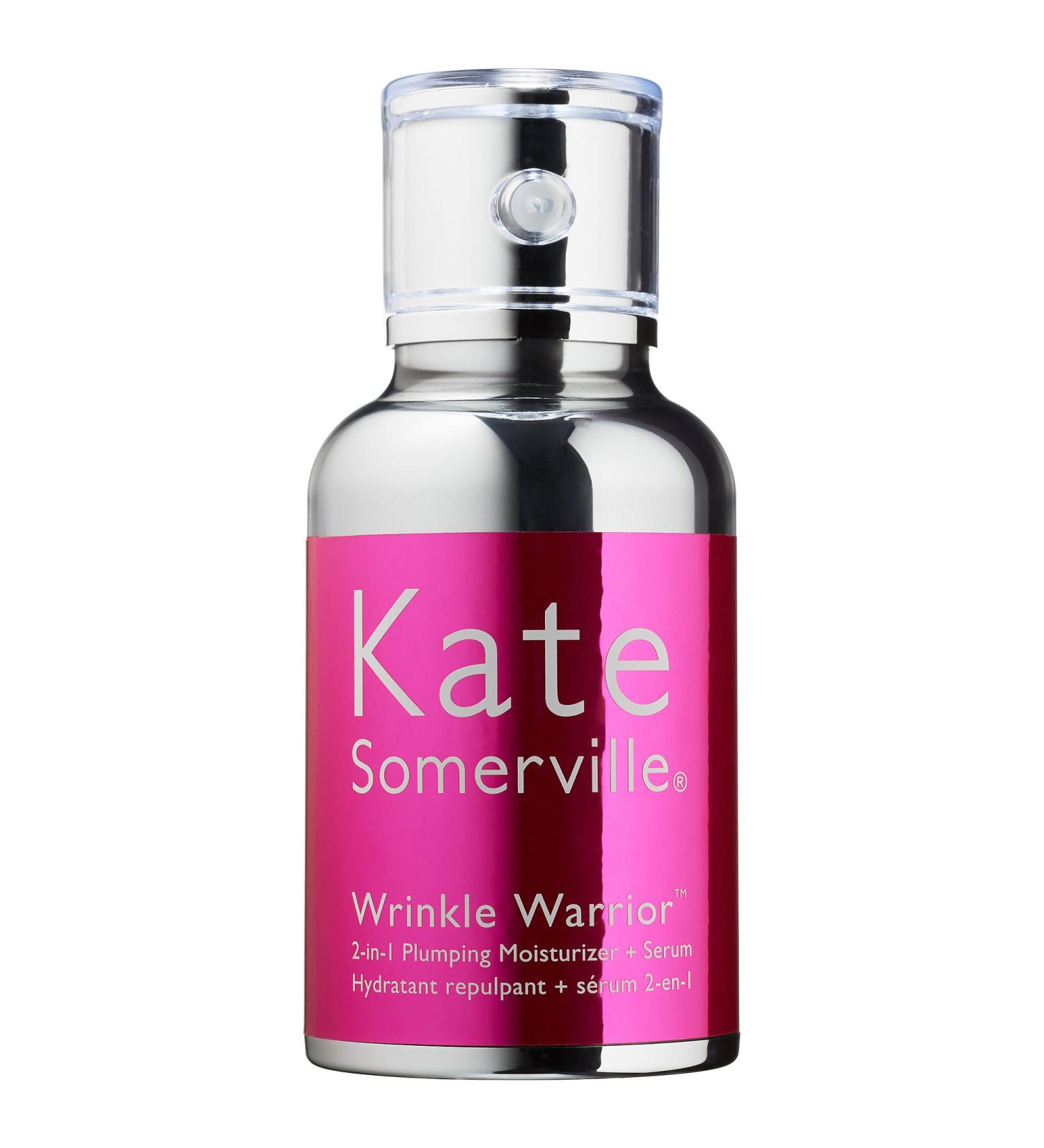 Shop Kate Somerville Wrinkle Warrior 2-in-1 Plumping Moisturizer + Hyaluronic Serum - 1.7 oz/ 50 mL Online - Best Price & International Shipping - Buy Online on GoSupps.com