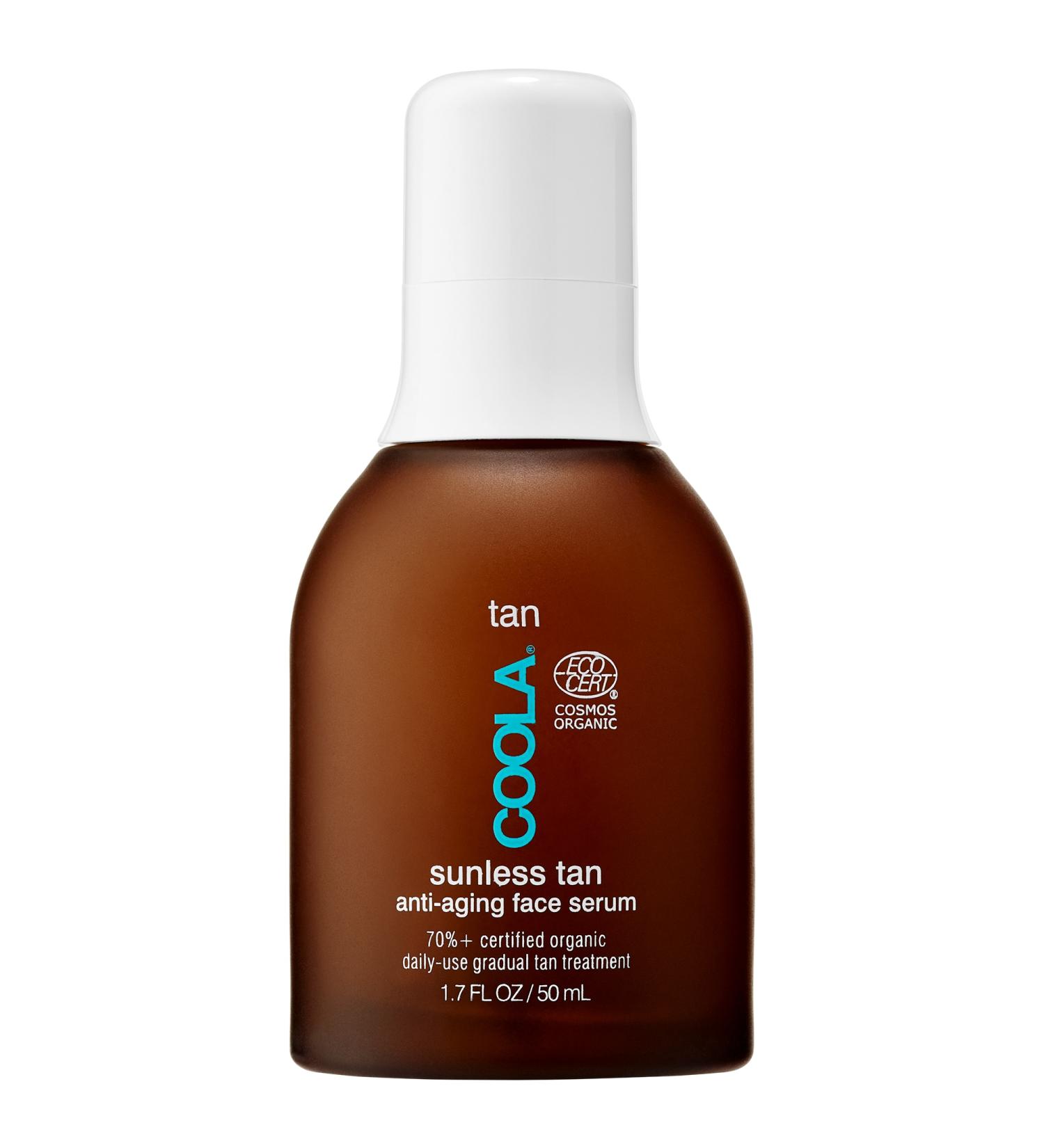Shop COOLA Sunless Tan Anti-Aging Self-Tanner Face Serum with Hyaluronic Acid - 1.7 oz / 50 mL Online - Best Price & International Shipping - Buy Online on GoSupps.com