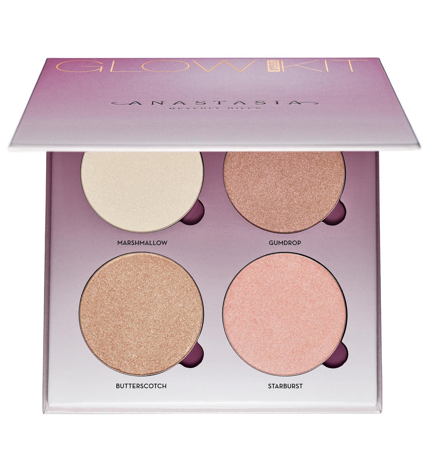 Shop Anastasia Beverly Hills Sugar Glow Kit Powder Highlighters -Marshmallow/ Gumdrop/ Butterscotch/ Starburst Online - Best Price & International Shipping - Buy Online on GoSupps.com