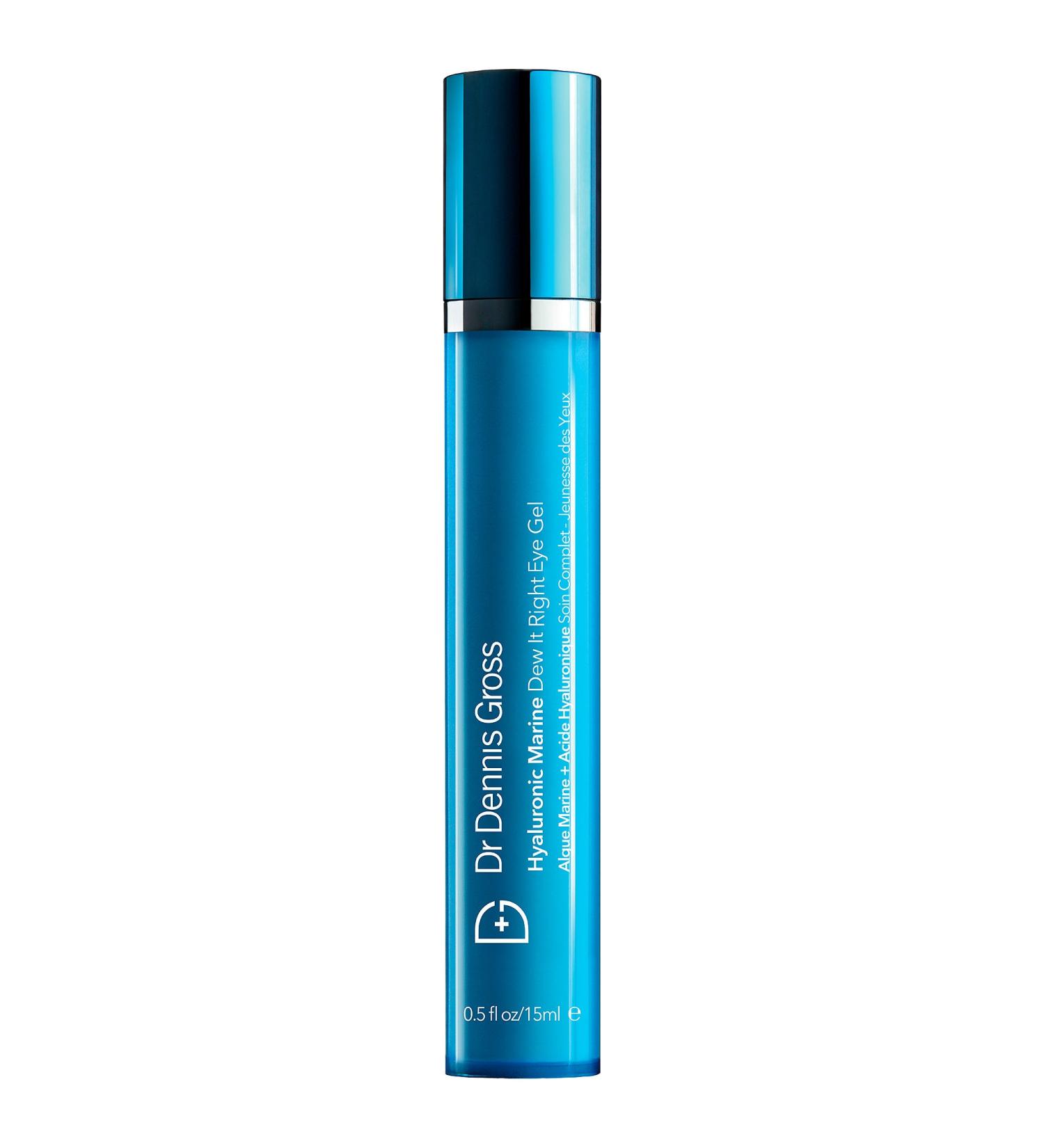 Shop Dr. Dennis Gross Skincare Hyaluronic Marine Dew It Right Eye Gel - 0.5 oz/ 15 mL Online - Best Price & International Shipping - Buy Online on GoSupps.com