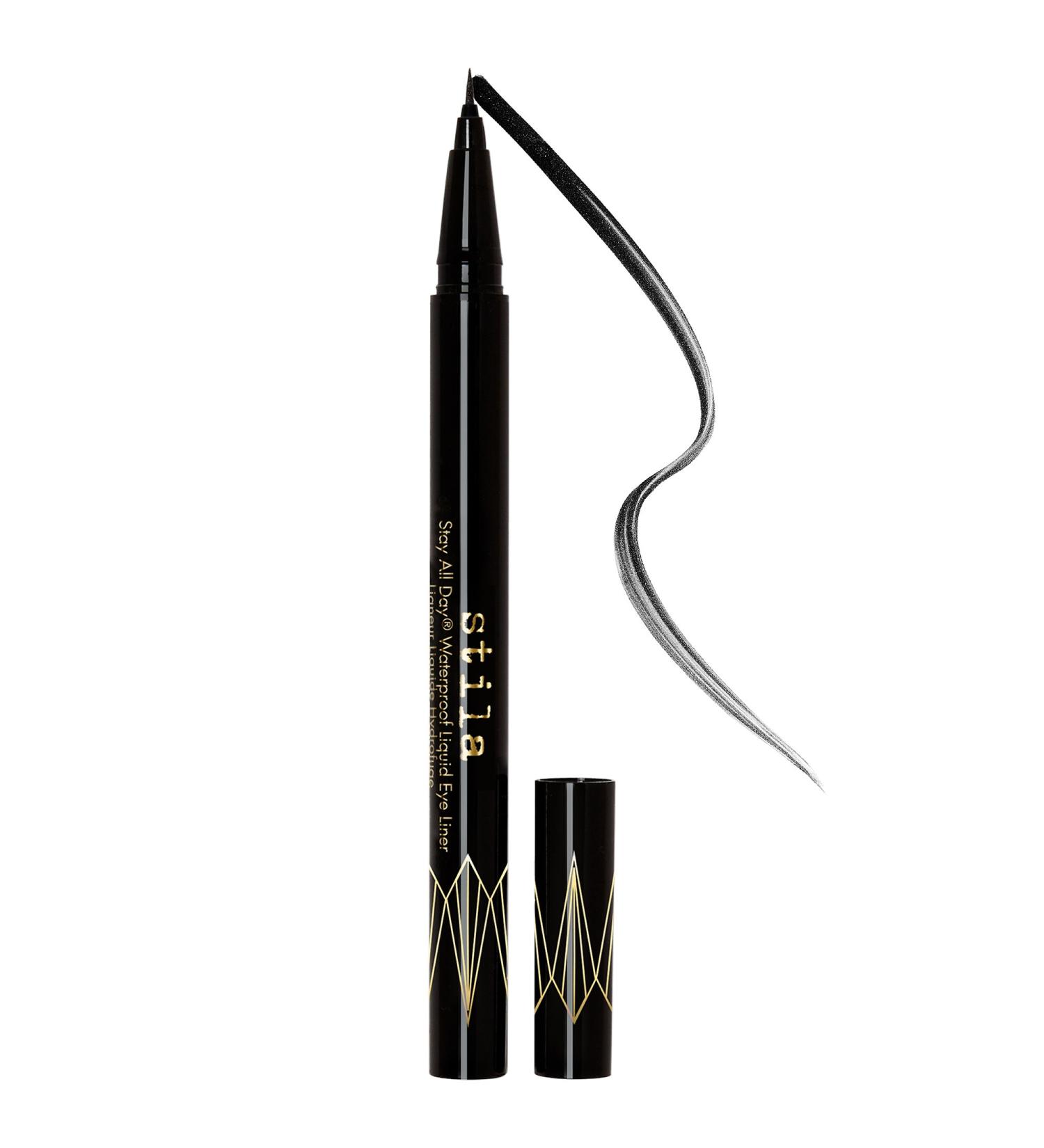Shop stila Stay All Day Waterproof Liquid Eye Liner - Micro Tip - .016 oz / 0.5 mL Intense Black - jet black Online - Best Price & International Shipping - Buy Online on GoSupps.com