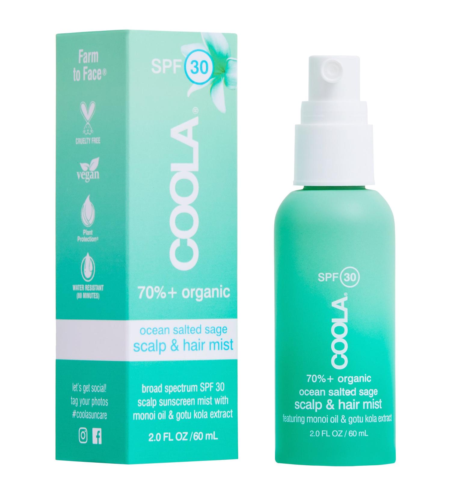 Shop COOLA Scalp & Hair Sunscreen & Color Protection Mist with SPF 30 Online - Best Price & International Shipping - Buy Online on GoSupps.com