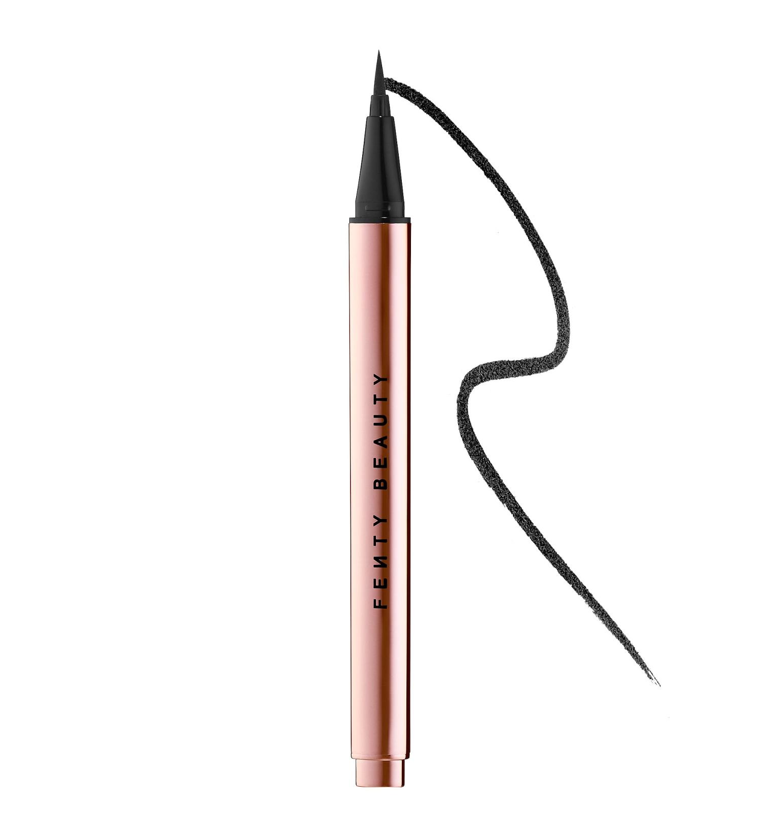 Shop Fenty Beauty by Rihanna Flyliner Longwear Liquid Eyeliner - 0.019 oz/ 0.55 mL Cuz I'm Black - true satin black Online - Best Price & International Shipping - Buy Online on GoSupps.com