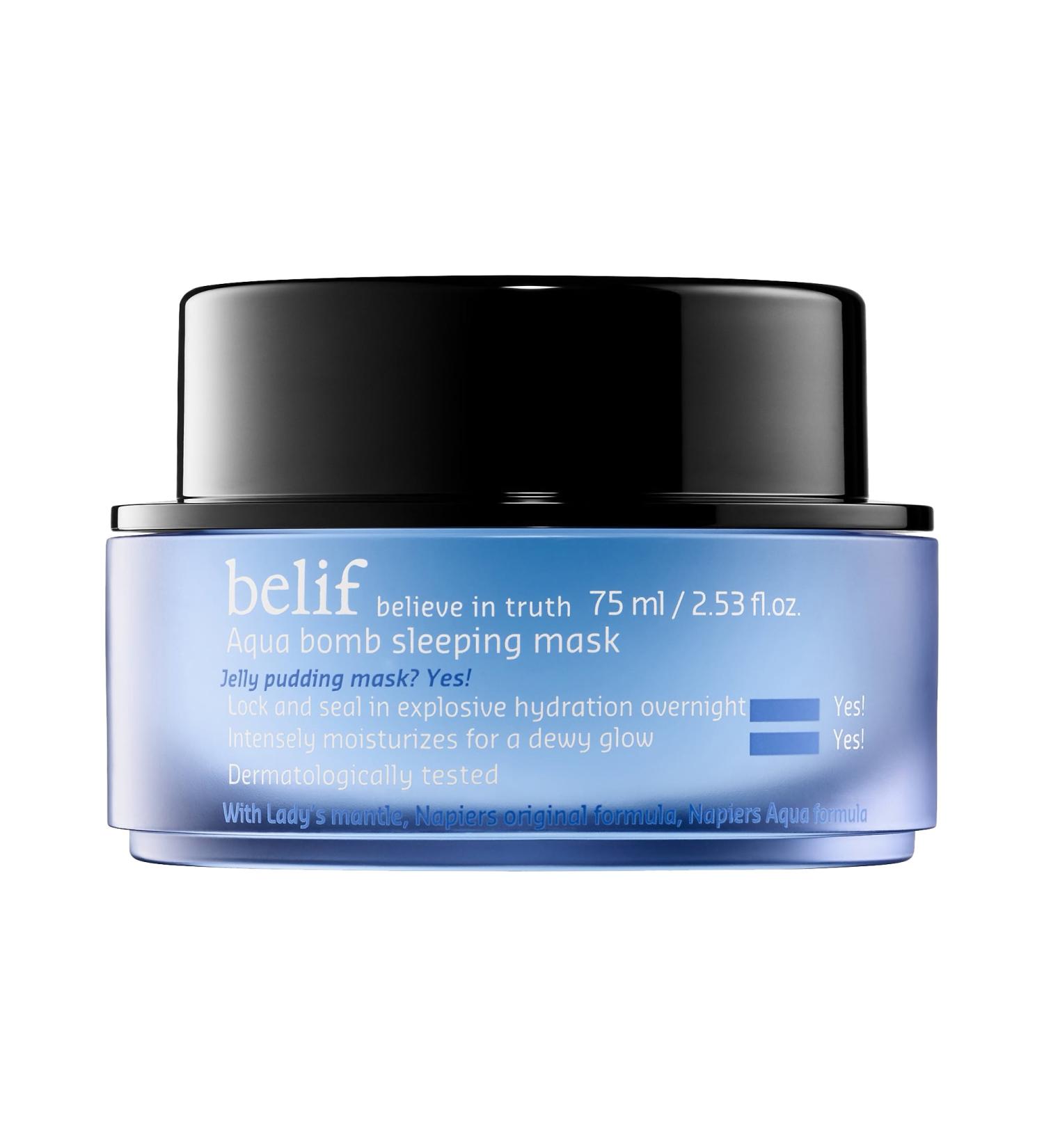 Shop belif Aqua Bomb Sleeping Mask - 2.53 oz/ 75 mL Online - Best Price & International Shipping - Buy Online on GoSupps.com