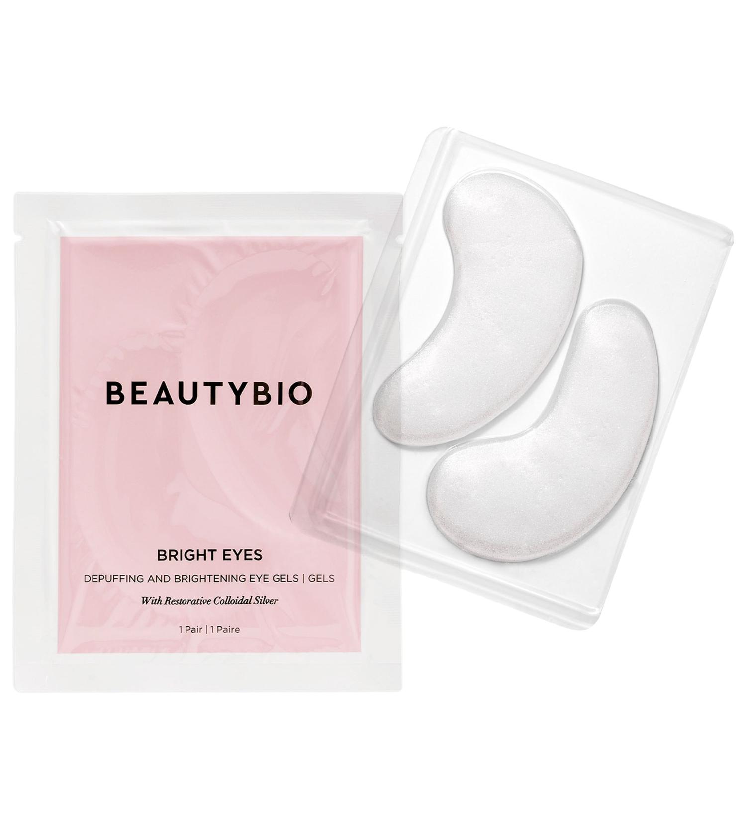 Shop BeautyBio Bright Eyes Restorative Colloidal Silver Depuffing & Brightening Eye Gels - 15 pairs Online - Best Price & International Shipping - Buy Online on GoSupps.com