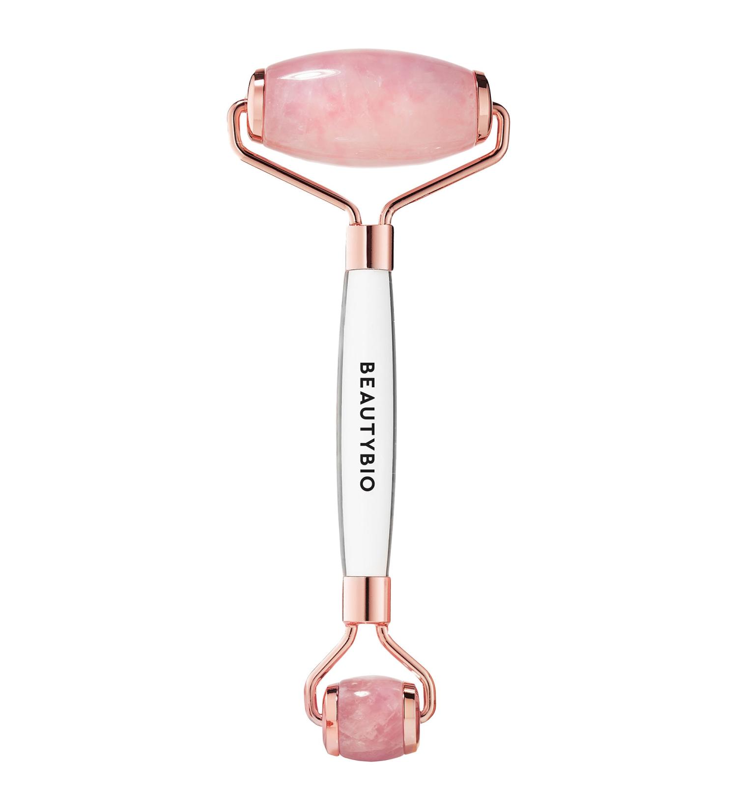 Shop BeautyBio Rose Quartz Dual-Ended Face & Eye Roller Online - Best Price & International Shipping - Buy Online on GoSupps.com