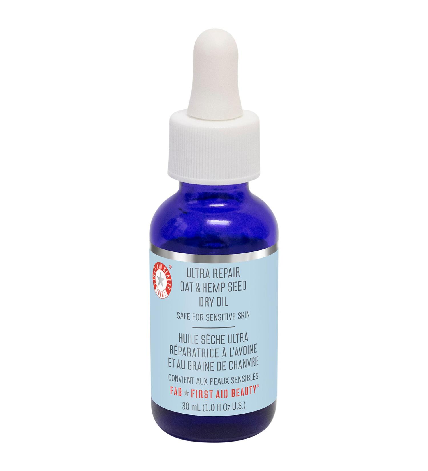 Shop First Aid Beauty Ultra Repair Oat & Hemp Seed Dry Oil - 1 oz/ 30 mL Online - Best Price & International Shipping - Buy Online on GoSupps.com