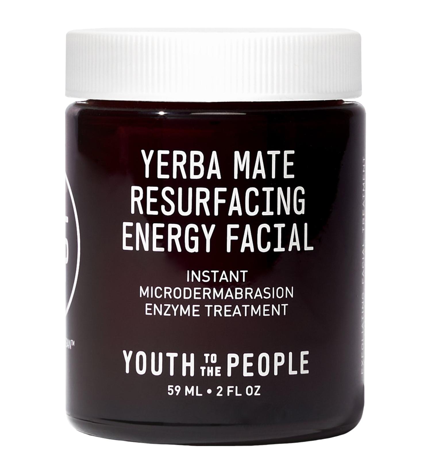 Shop Youth To The People Yerba Mate Resurfacing + Exfoliating Energy Facial with Enzymes + Niacinamide - 2.0 oz/ 59 mL Online - Best Price & International Shipping - Buy Online on GoSupps.com
