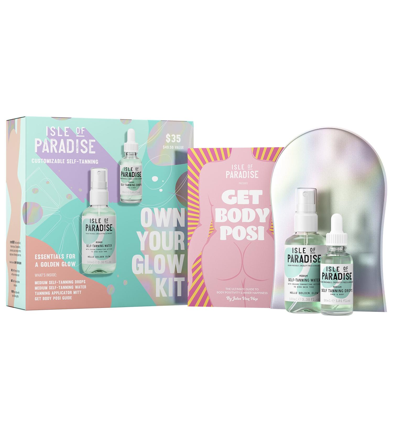 Shop Isle of Paradise Own Your Glow Kit Online - Best Price & International Shipping - Buy Online on GoSupps.com