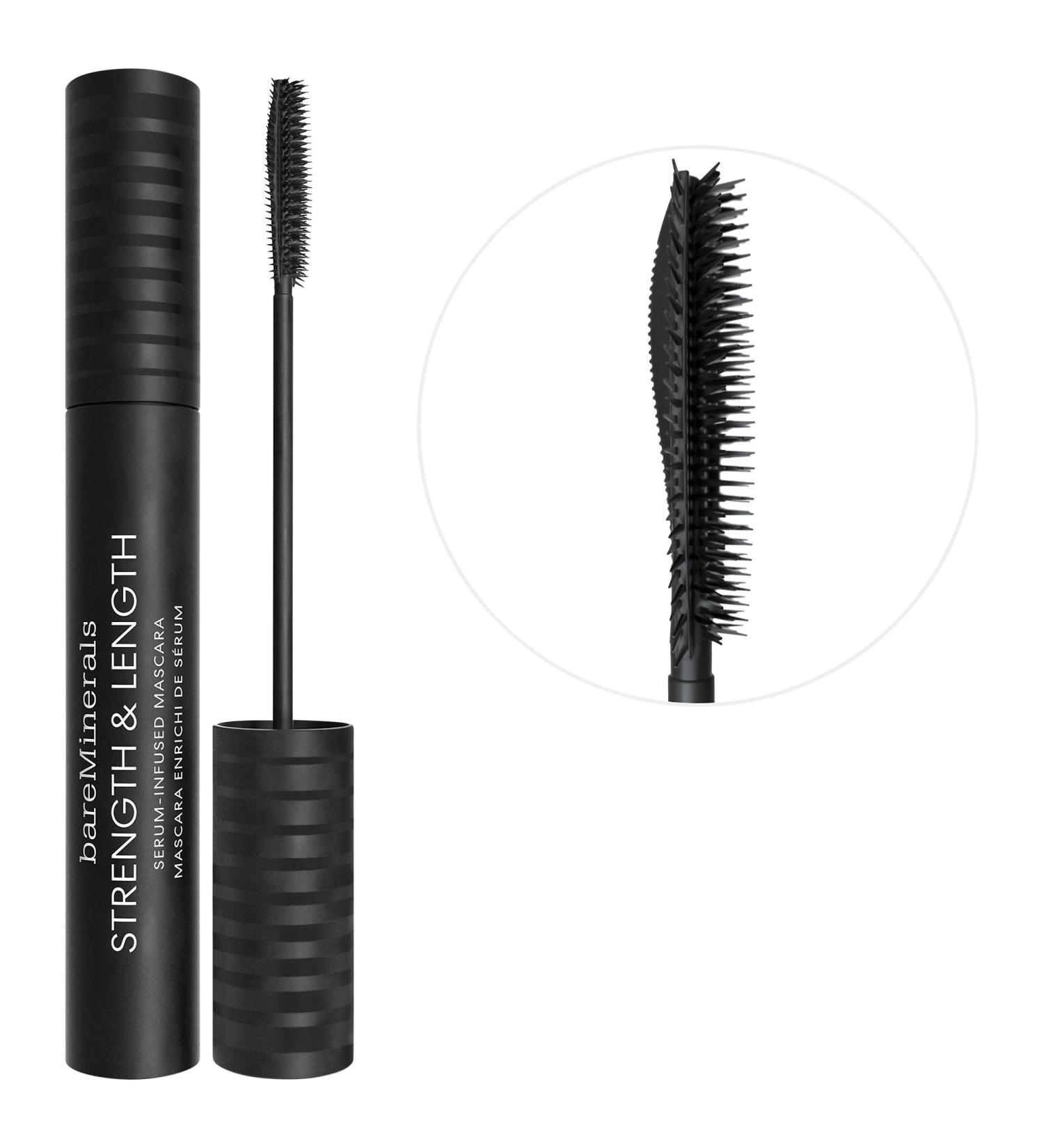 Shop bareMinerals Strength & Length Serum-Infused Mascara - 0.27 oz/ 8 mL Extreme Black Online - Best Price & International Shipping - Buy Online on GoSupps.com