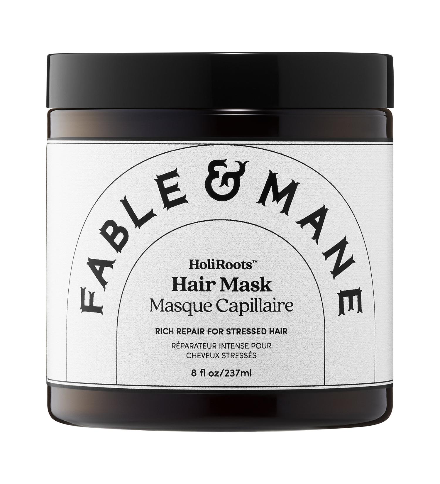 Shop Fable & Mane HoliRoots Repairing Hair Mask - 8 oz/ 237 mL Online - Best Price & International Shipping - Buy Online on GoSupps.com