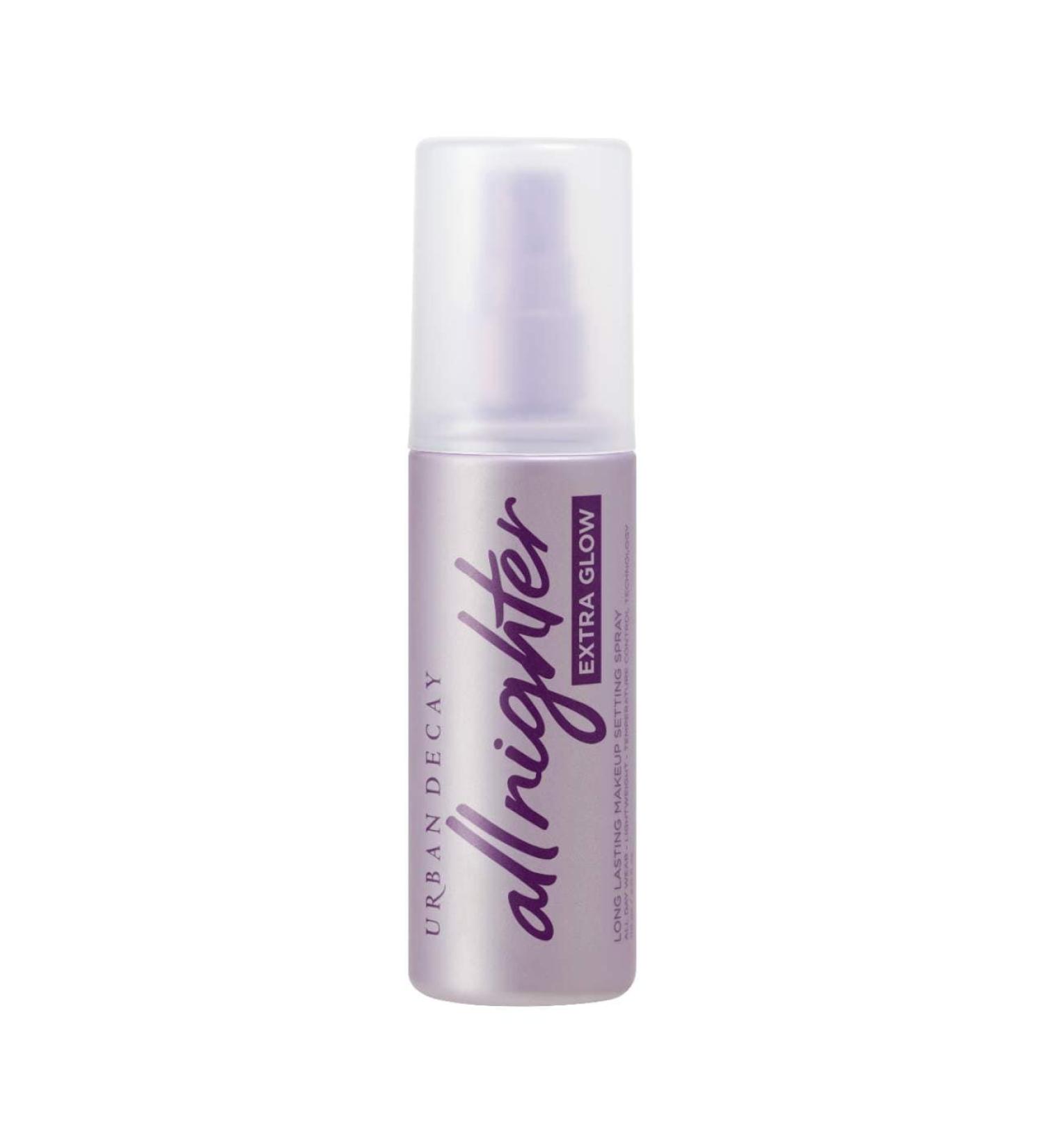 Shop Urban Decay All Nighter Extra Glow Dewy Setting Spray - 4 fl oz/ 118mL Online - Best Price & International Shipping - Buy Online on GoSupps.com