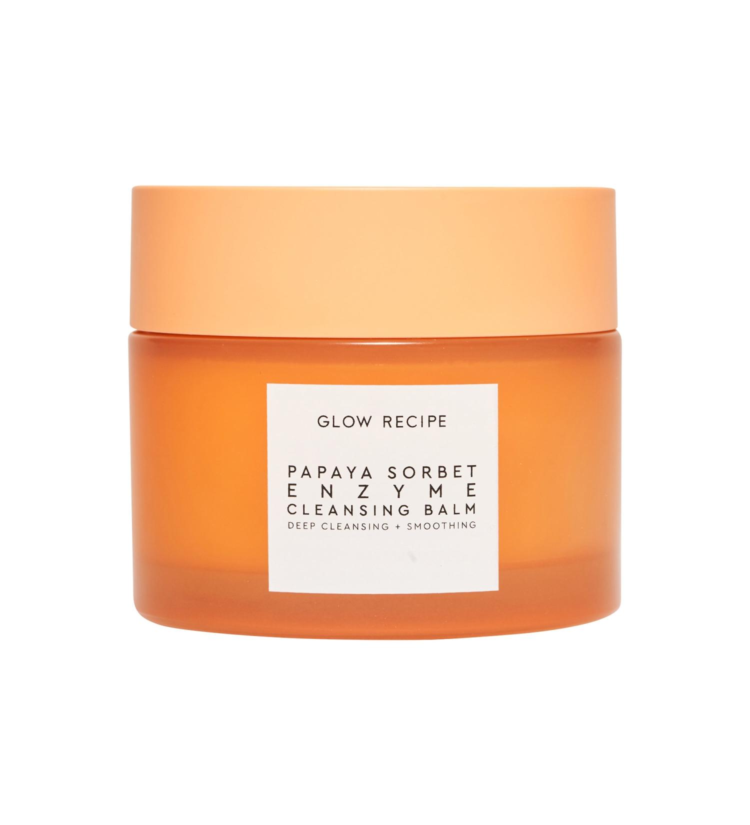 Shop Glow Recipe Papaya Sorbet Smoothing Enzyme Cleansing Balm & Makeup Remover - 3.4 oz/ 100 mL Online - Best Price & International Shipping - Buy Online on GoSupps.com