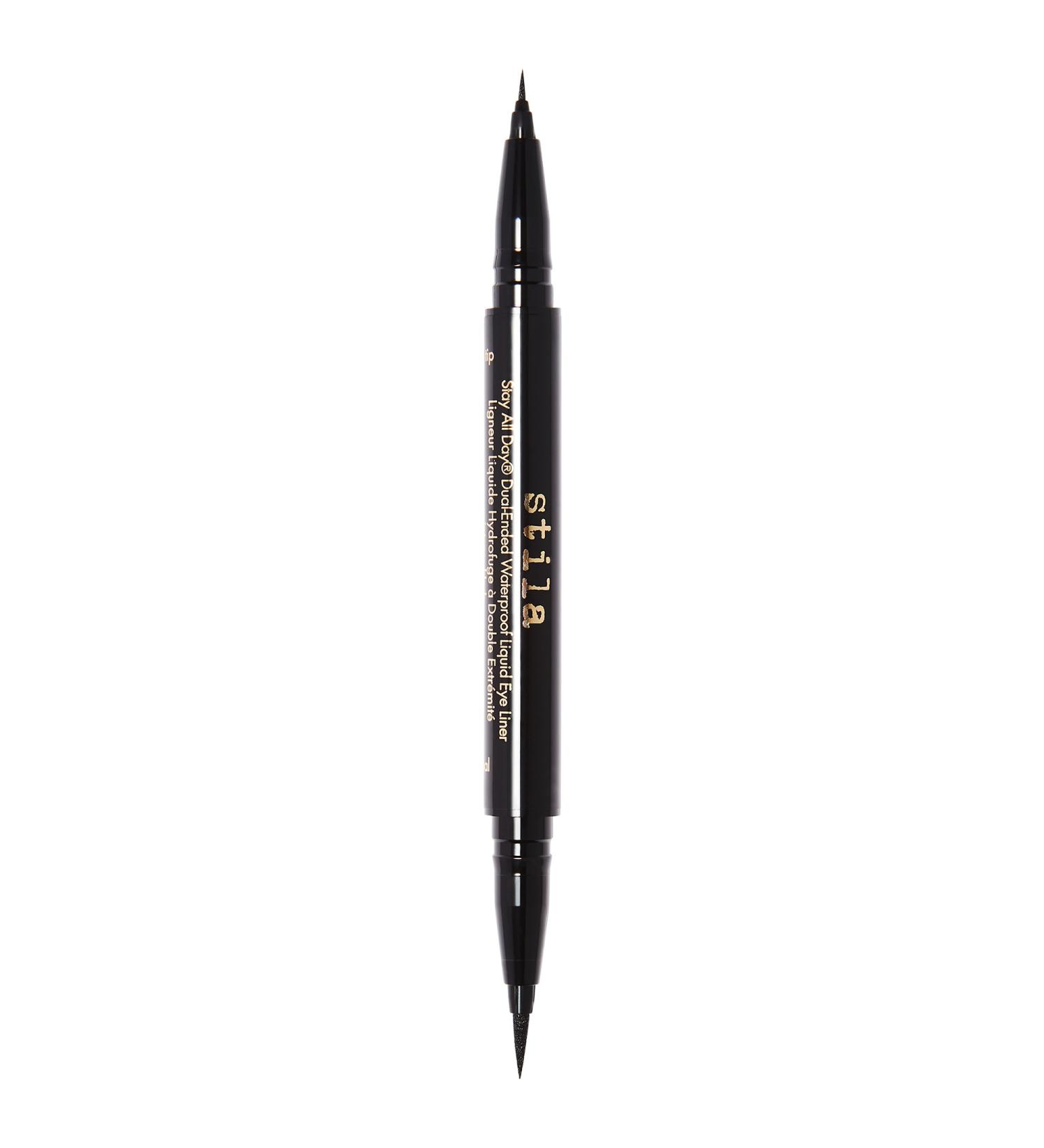 Shop stila Stay All Day Dual-Ended Waterproof Liquid Eye Liner - 0.033 oz/ 1 mL Intense Black - black Online - Best Price & International Shipping - Buy Online on GoSupps.com