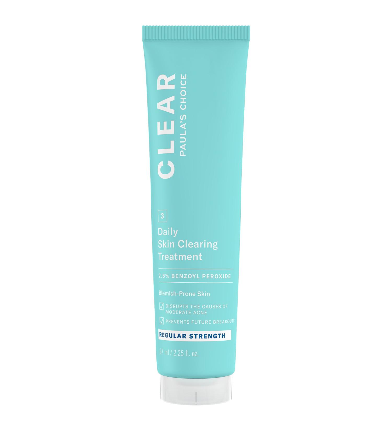 Shop Paula's Choice CLEAR Daily Skin Clearing Treatment with 2.5% Benzoyl Peroxide - 2.25 oz/ 67 mL Online - Best Price & International Shipping - Buy Online on GoSupps.com