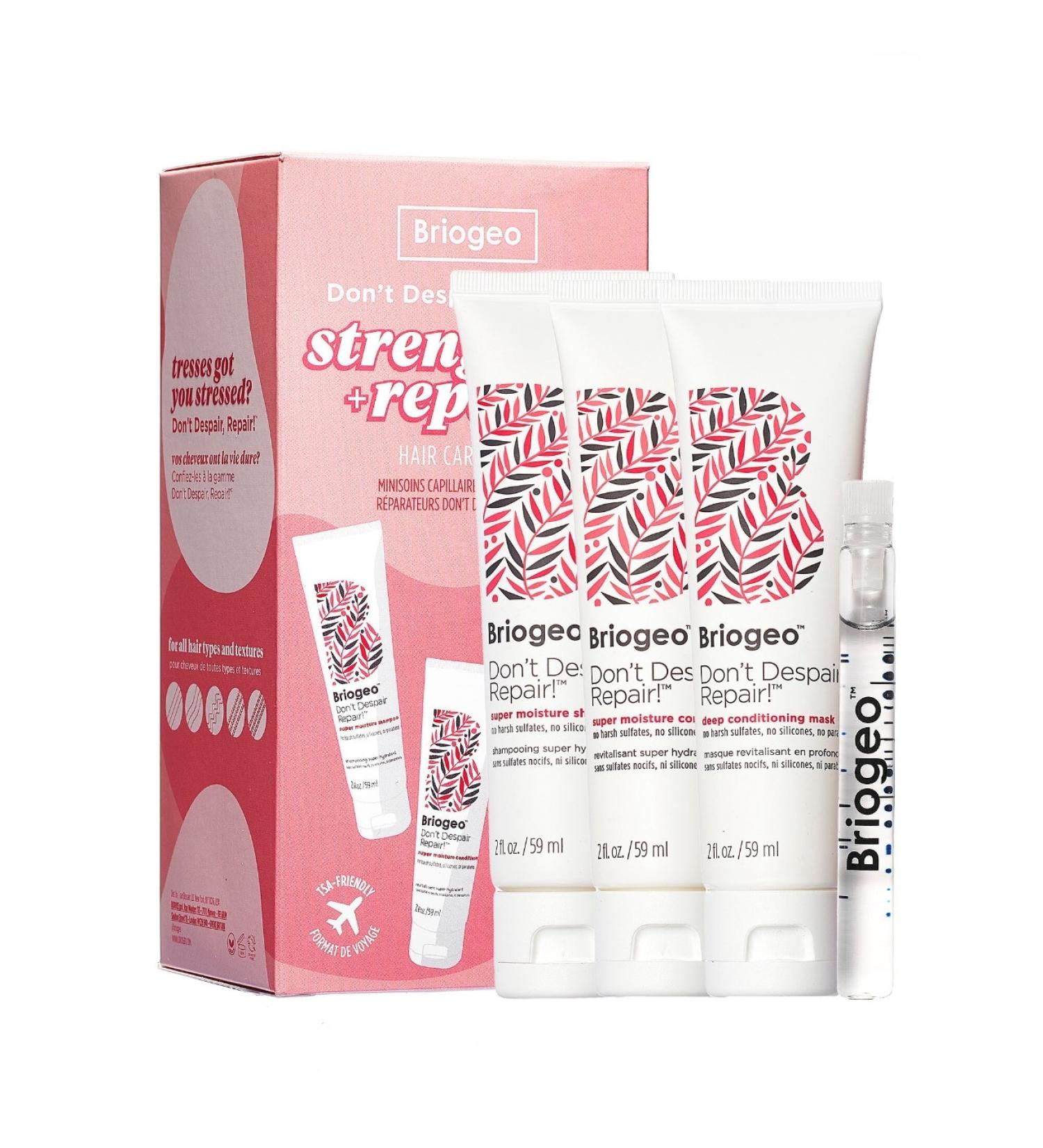 Shop Briogeo Don't Despair Repair! Strengthen + Repair Travel Kit Online - Best Price & International Shipping - Buy Online on GoSupps.com