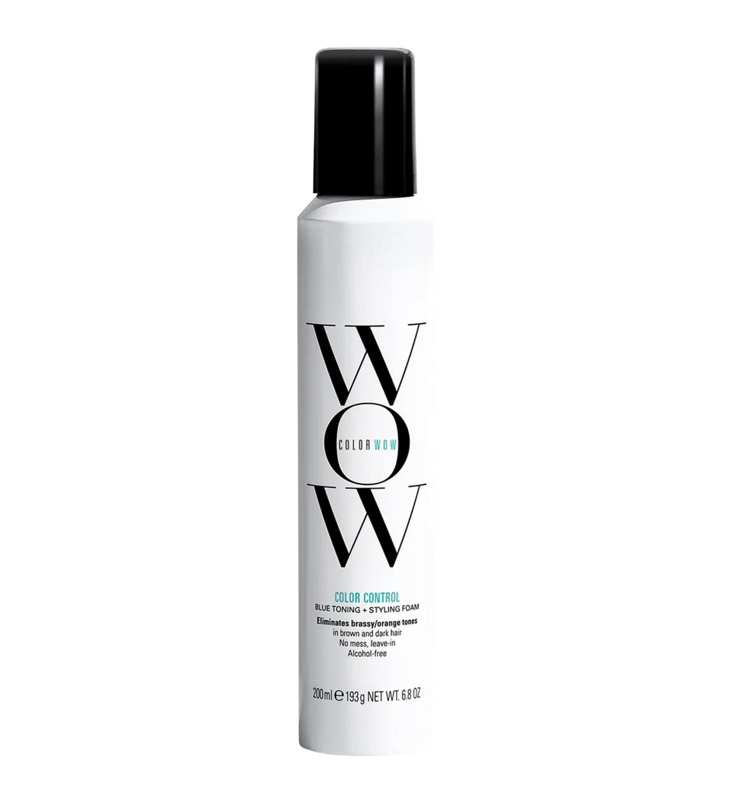 Shop COLOR WOW Color Control Blue Toning + Styling Foam for Dark Hair - 6.8 oz/ 200 mL Online - Best Price & International Shipping - Buy Online on GoSupps.com