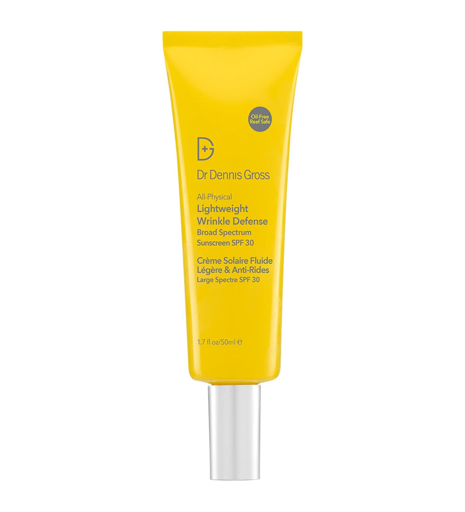 Shop Dr. Dennis Gross Skincare All-Physical Lightweight Wrinkle Defense Broad Spectrum Sunscreen SPF 30 - 1.7 oz/ 50 mL Online - Best Price & International Shipping - Buy Online on GoSupps.com