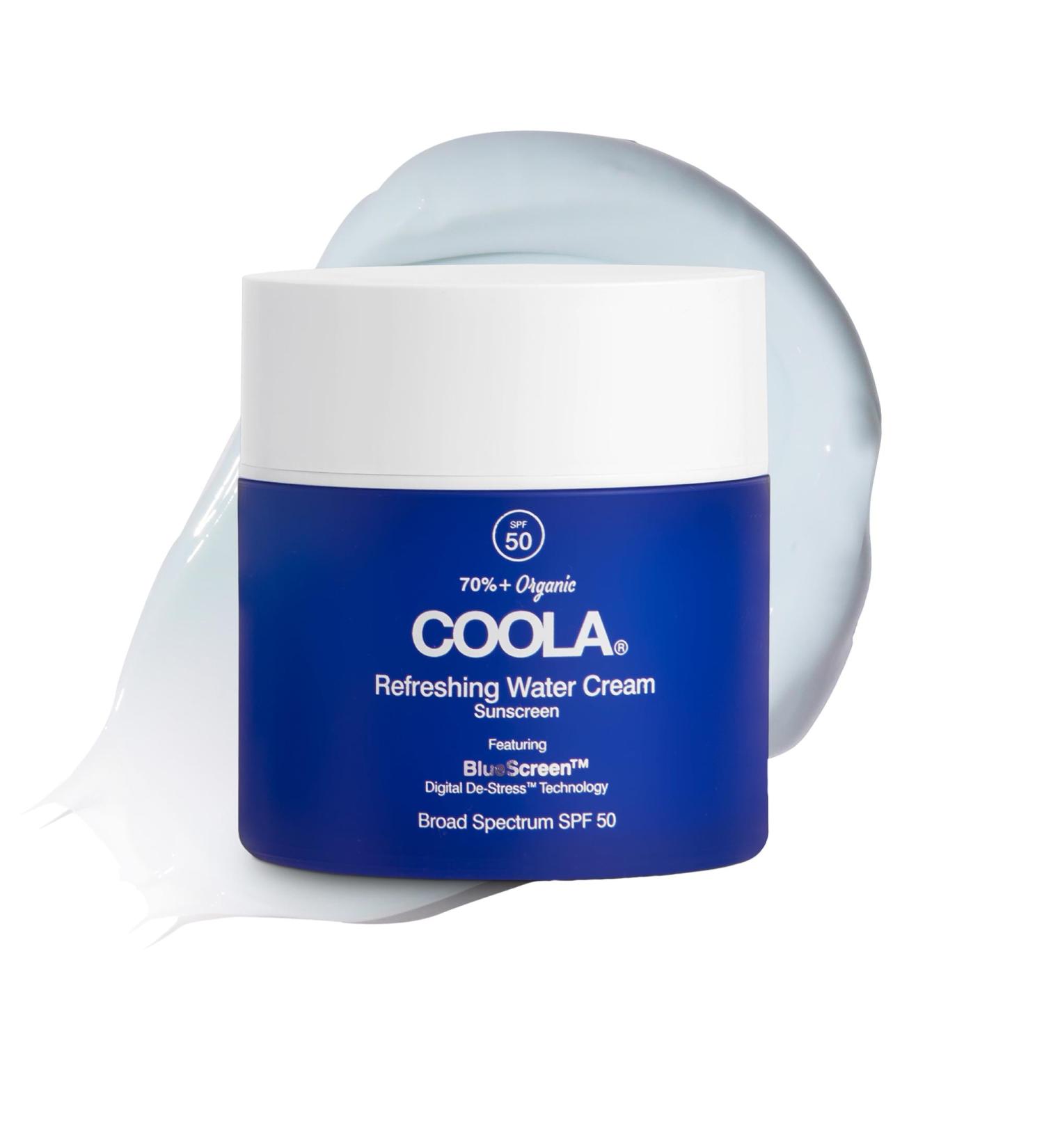 Shop COOLA Refreshing Water Cream Moisturizer with SPF 50 and Hyaluronic Acid - 1.5 oz / 44 mL Online - Best Price & International Shipping - Buy Online on GoSupps.com