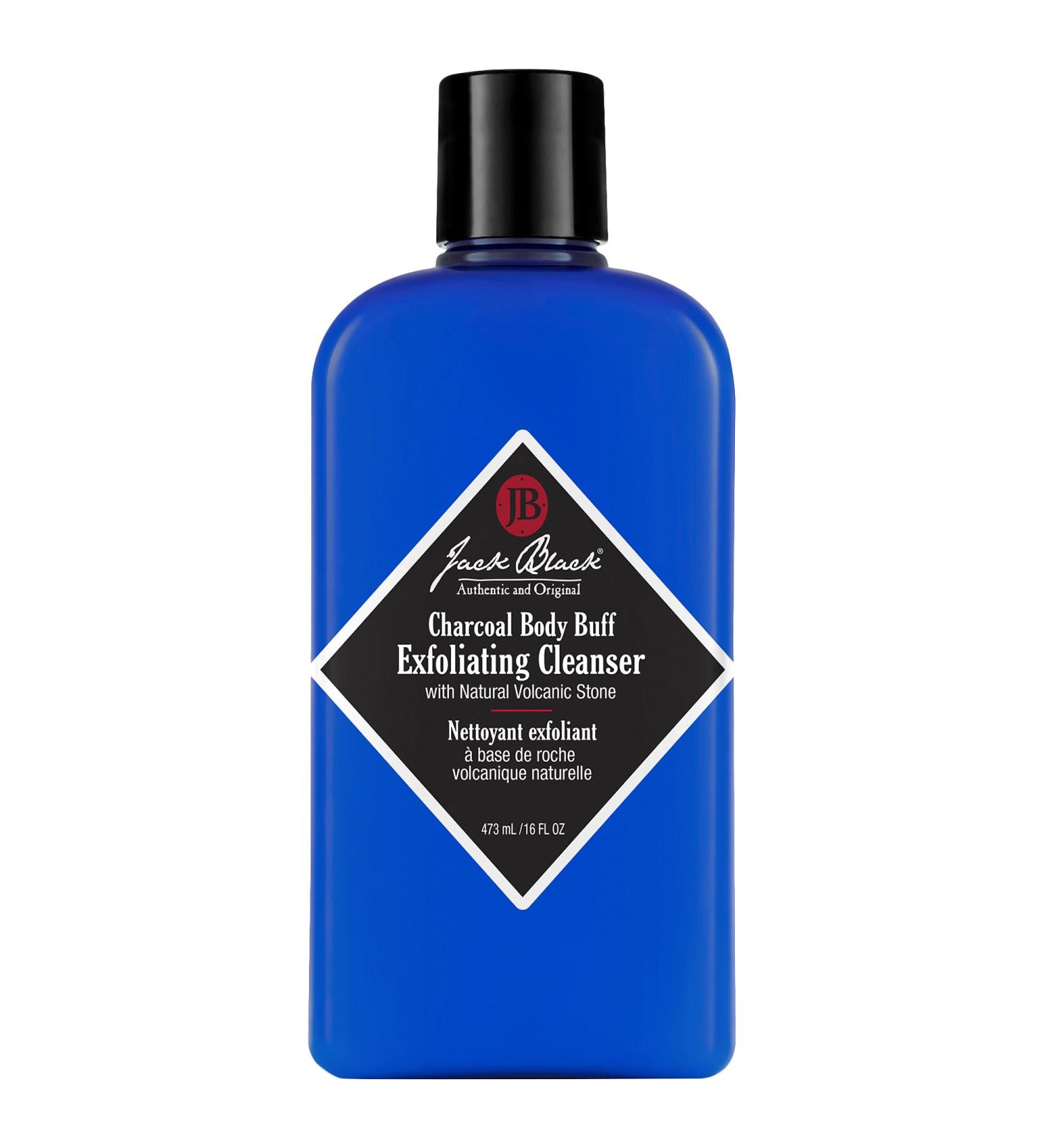 Jack Black Charcoal Body Buff Exfoliating Cleanser - 16 oz/ 473 mL