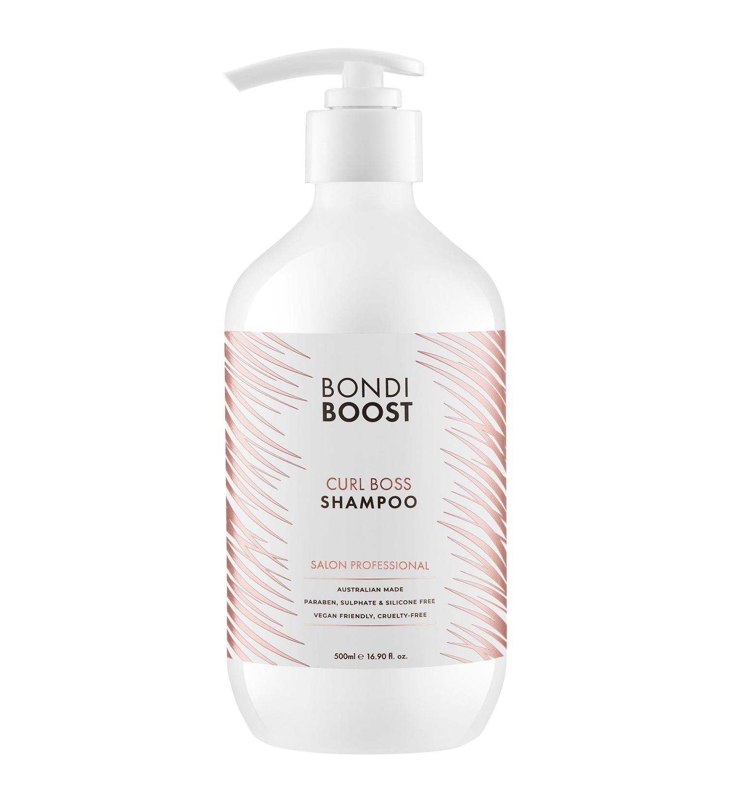 Shop BondiBoost Curl Boss Frizz Fighting and Curl Defining Shampoo - 16.9 oz/ 500 mL Online - Best Price & International Shipping - Buy Online on GoSupps.com
