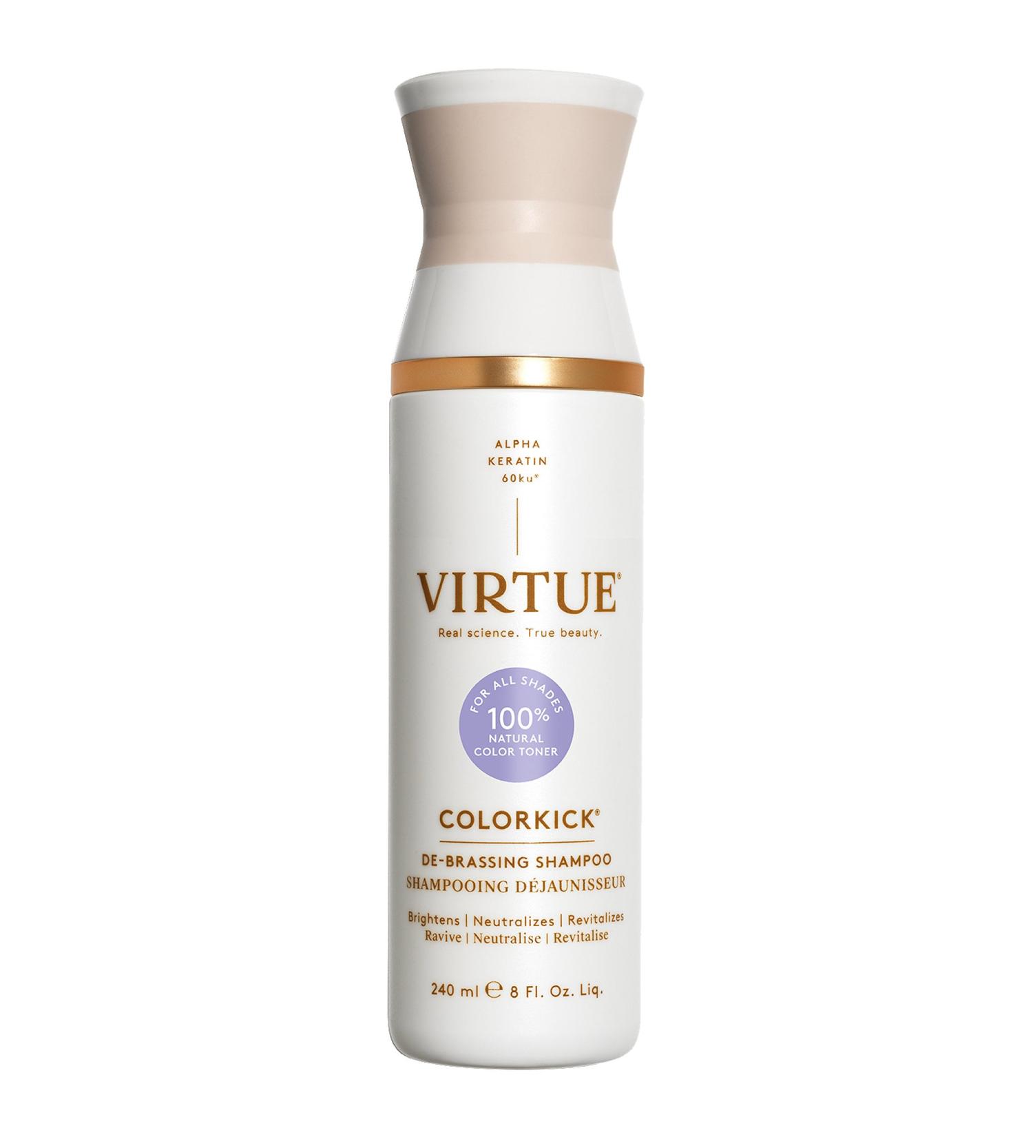 Shop Virtue ColorKick Debrassing Blue - Purple Shampoo - 8 oz/ 240 mL Online - Best Price & International Shipping - Buy Online on GoSupps.com