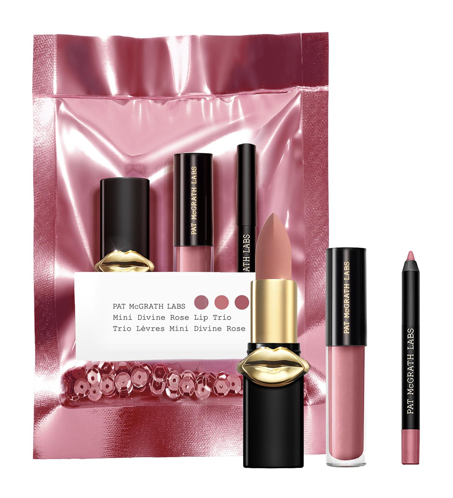 Shop PAT McGRATH LABS Major Mini Lip Trios -Divine Rose - romantic nude pink Online - Best Price & International Shipping - Buy Online on GoSupps.com