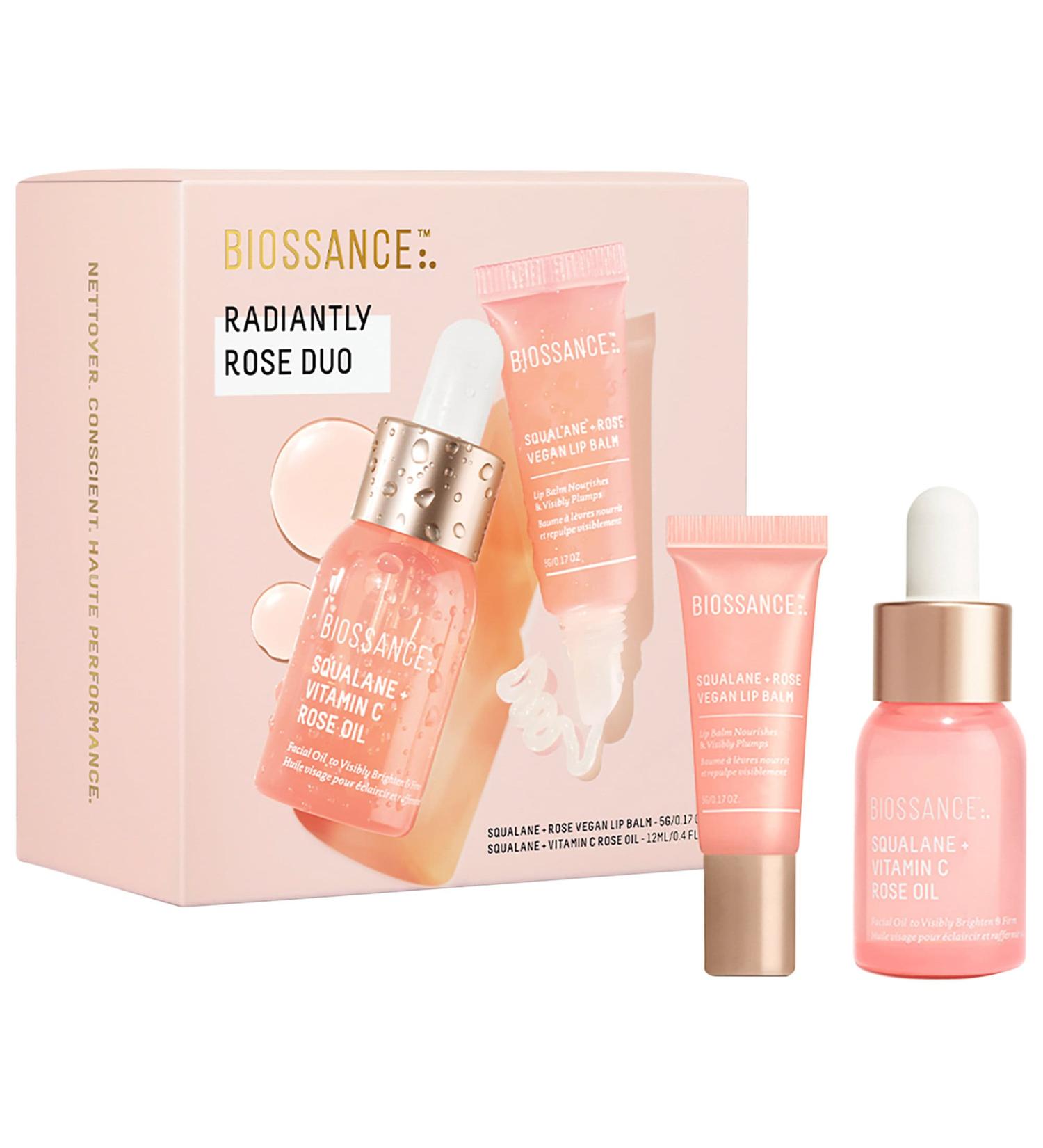 Shop Biossance Radiantly Rose Duo Set Online - Best Price & International Shipping - Buy Online on GoSupps.com