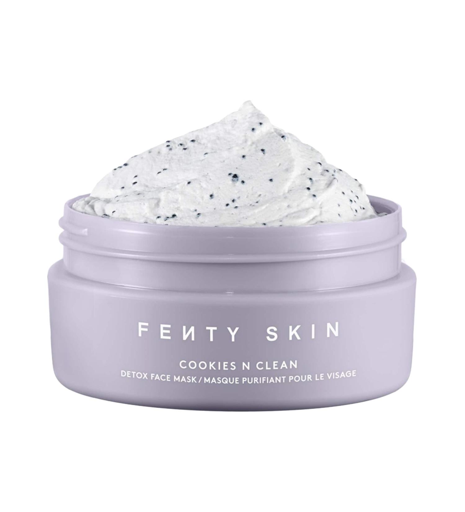 Shop Fenty Skin Cookies N Clean Whipped Clay Pore Detox Face Mask with Salicylic Acid + Charcoal - 2.5 oz/ 75 mL Online - Best Price & International Shipping - Buy Online on GoSupps.com