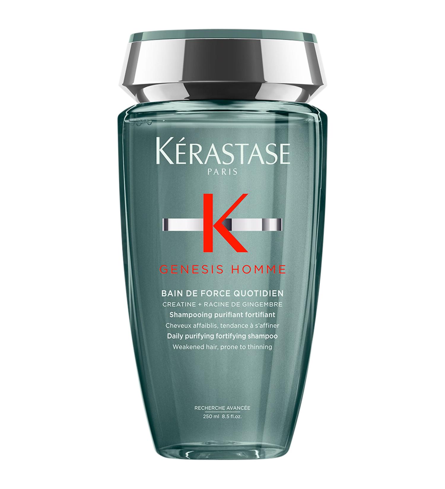 Shop K rastase Genesis Homme Strengthening Shampoo for Men - 8.5 oz / 250 mL Online - Best Price & International Shipping - Buy Online on GoSupps.com