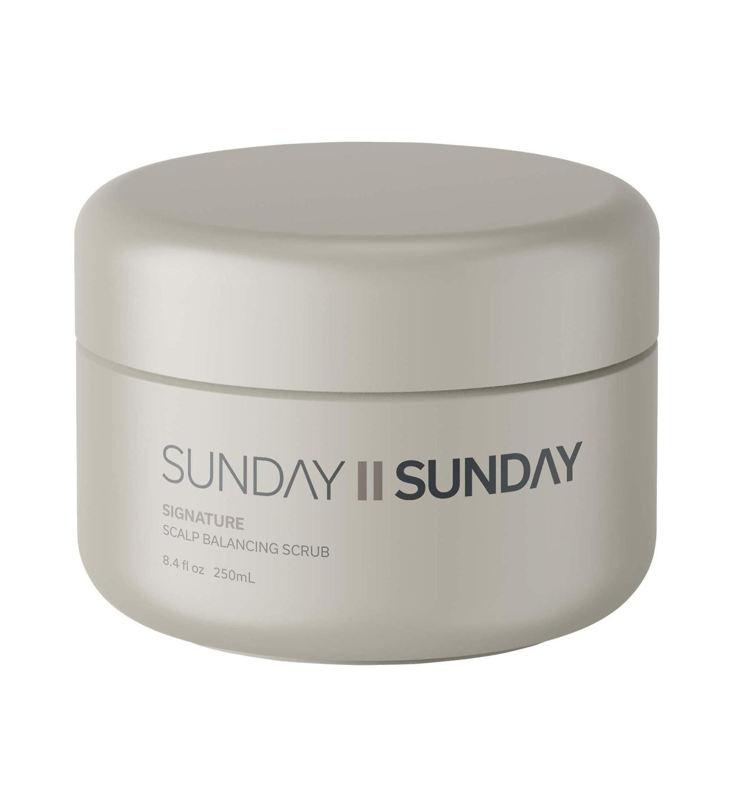 Shop SUNDAY II SUNDAY Signature Scalp Balancing Scrub - 8.4 oz / 250 mL Online - Best Price & International Shipping - Buy Online on GoSupps.com