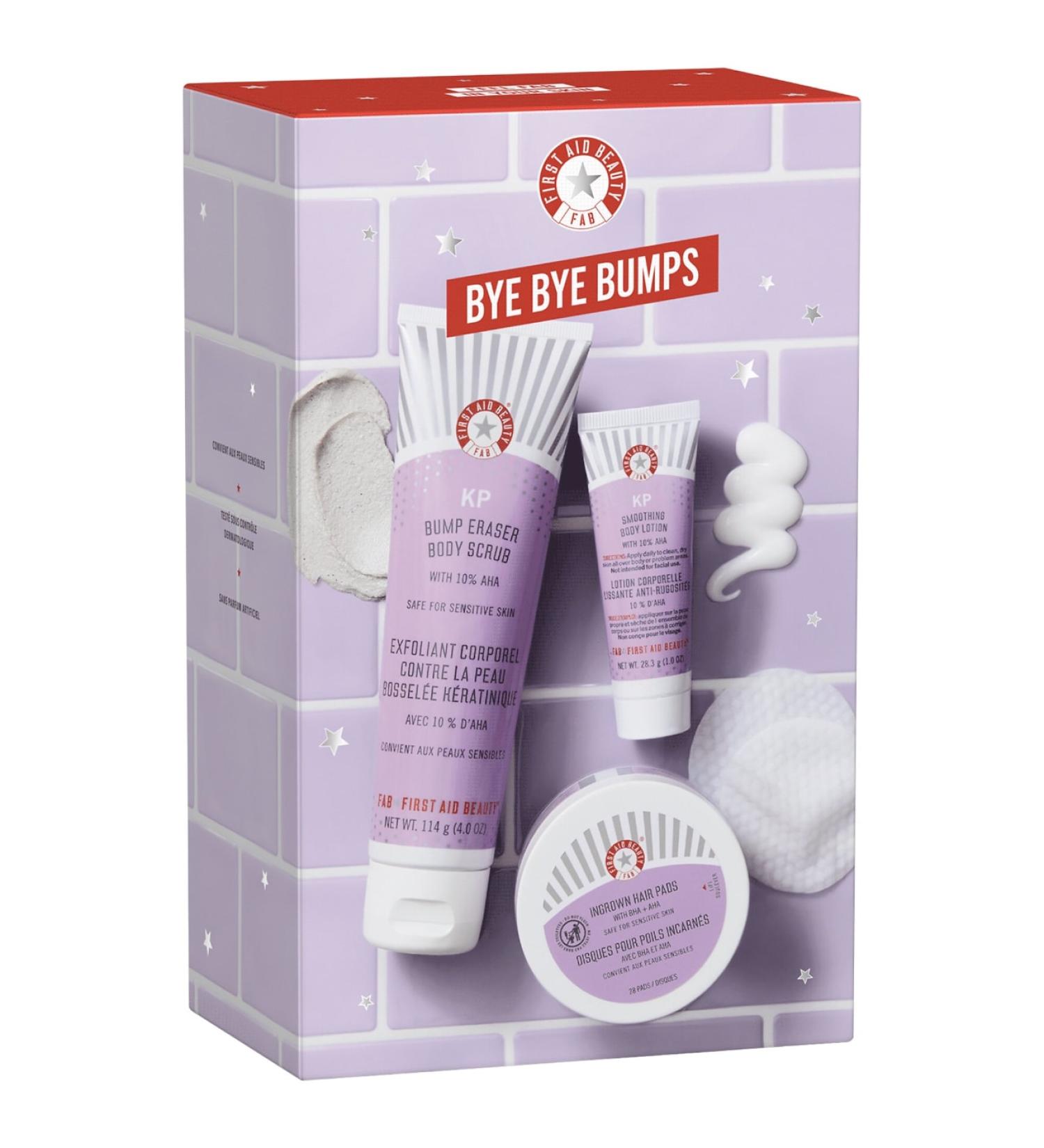 Shop First Aid Beauty Bye Bye Bumps - Best of Body Kit Online - Best Price & International Shipping - Buy Online on GoSupps.com