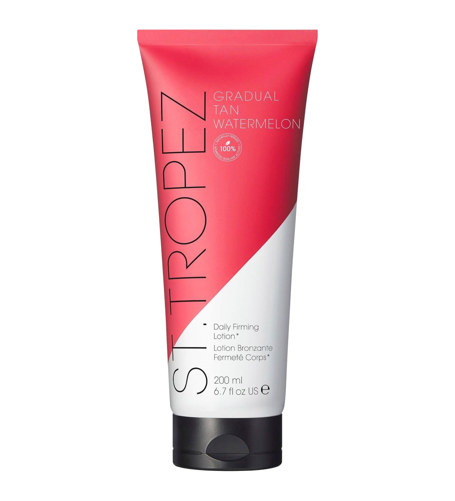 Shop St. Tropez Gradual Tan Watermelon Daily Firming Lotion - 6.7 oz/ 200 mL Online - Best Price & International Shipping - Buy Online on GoSupps.com