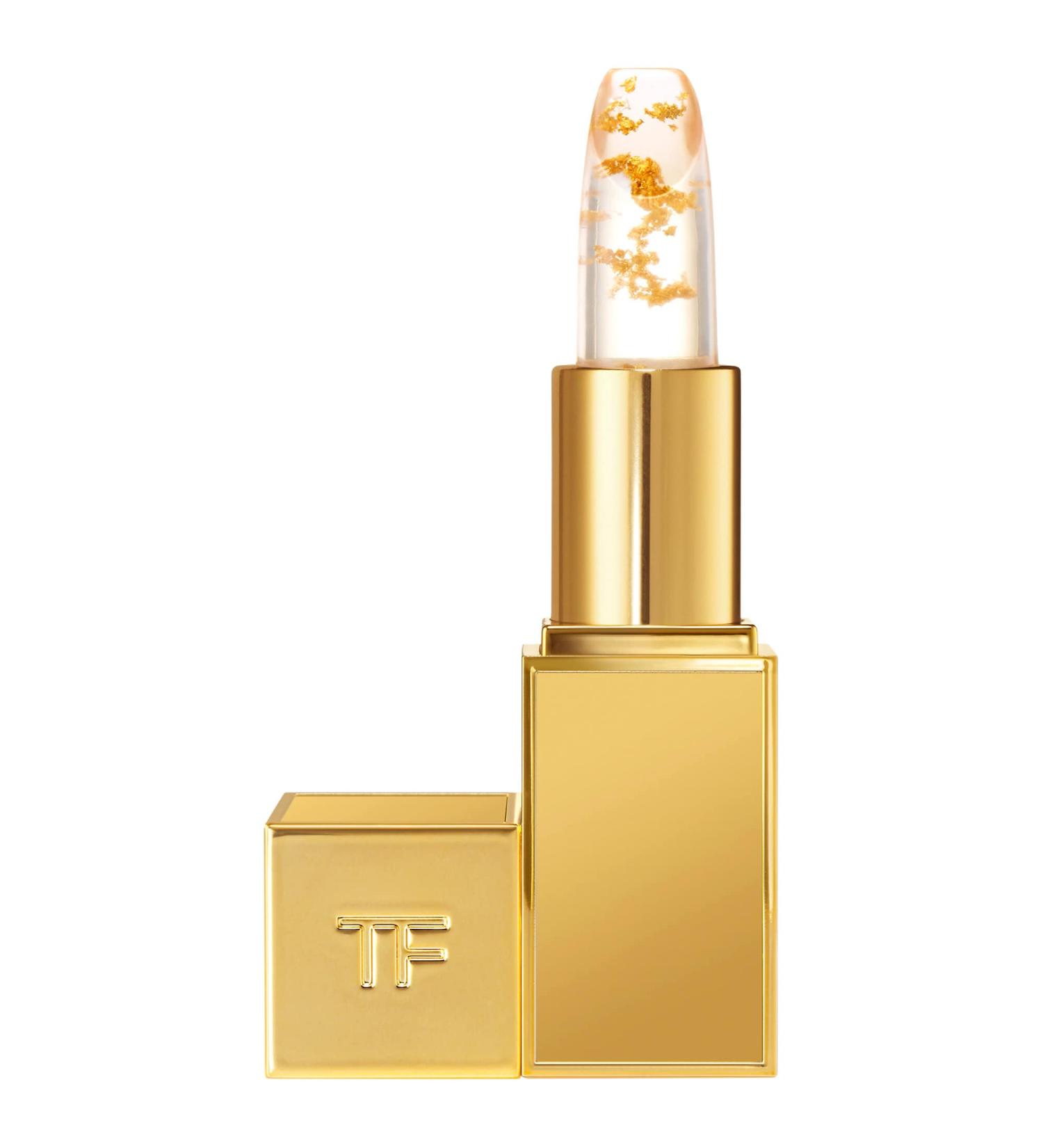 Shop TOM FORD Soleil Lip Blush - 0.1 oz / 3 g clear - clear with gold flakes applies as sheer pink Online - Best Price & International Shipping - Buy Online on GoSupps.com