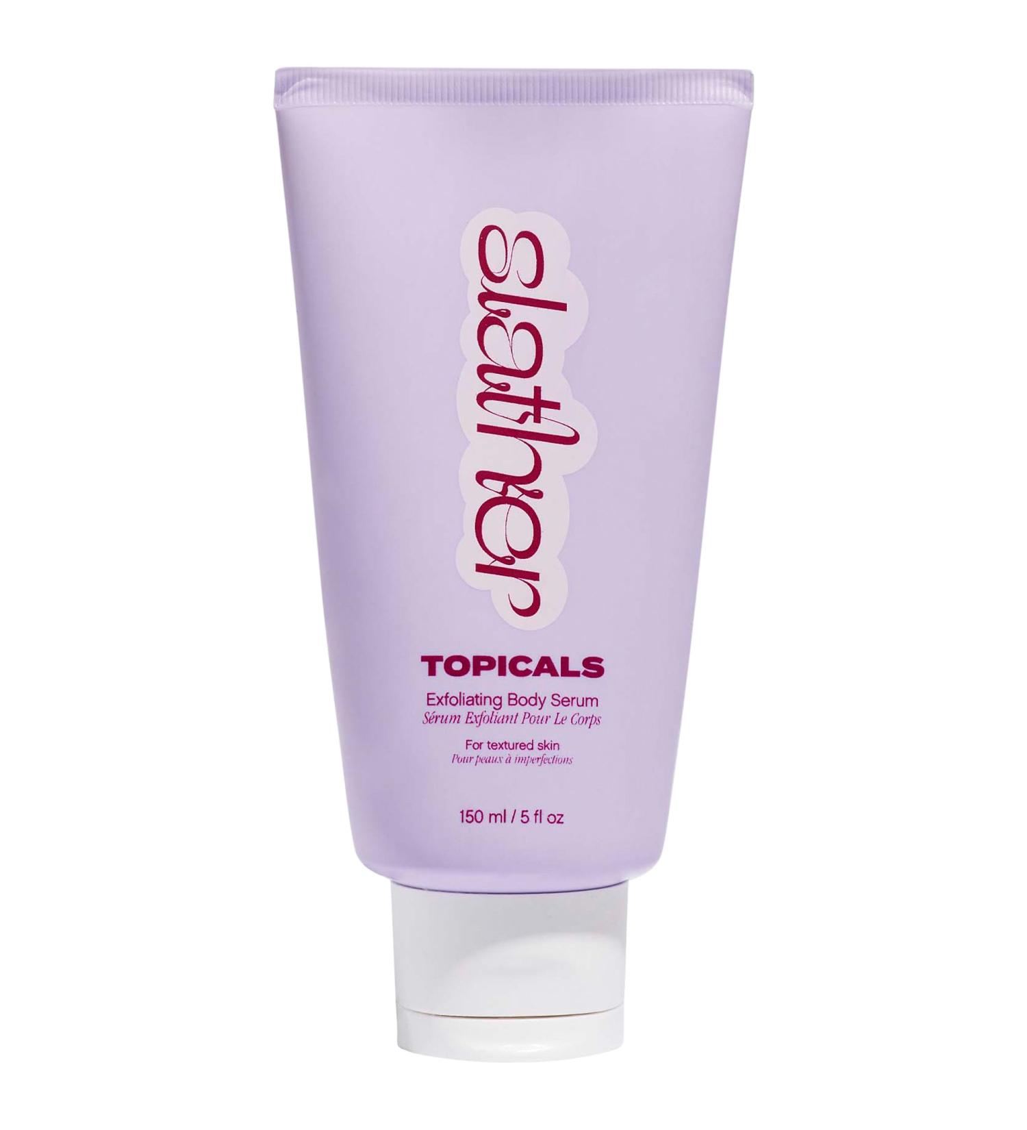 Shop Topicals Slather Exfoliating Body Serum with Retinol and AHAs - 5 oz / 150 mL Online - Best Price & International Shipping - Buy Online on GoSupps.com
