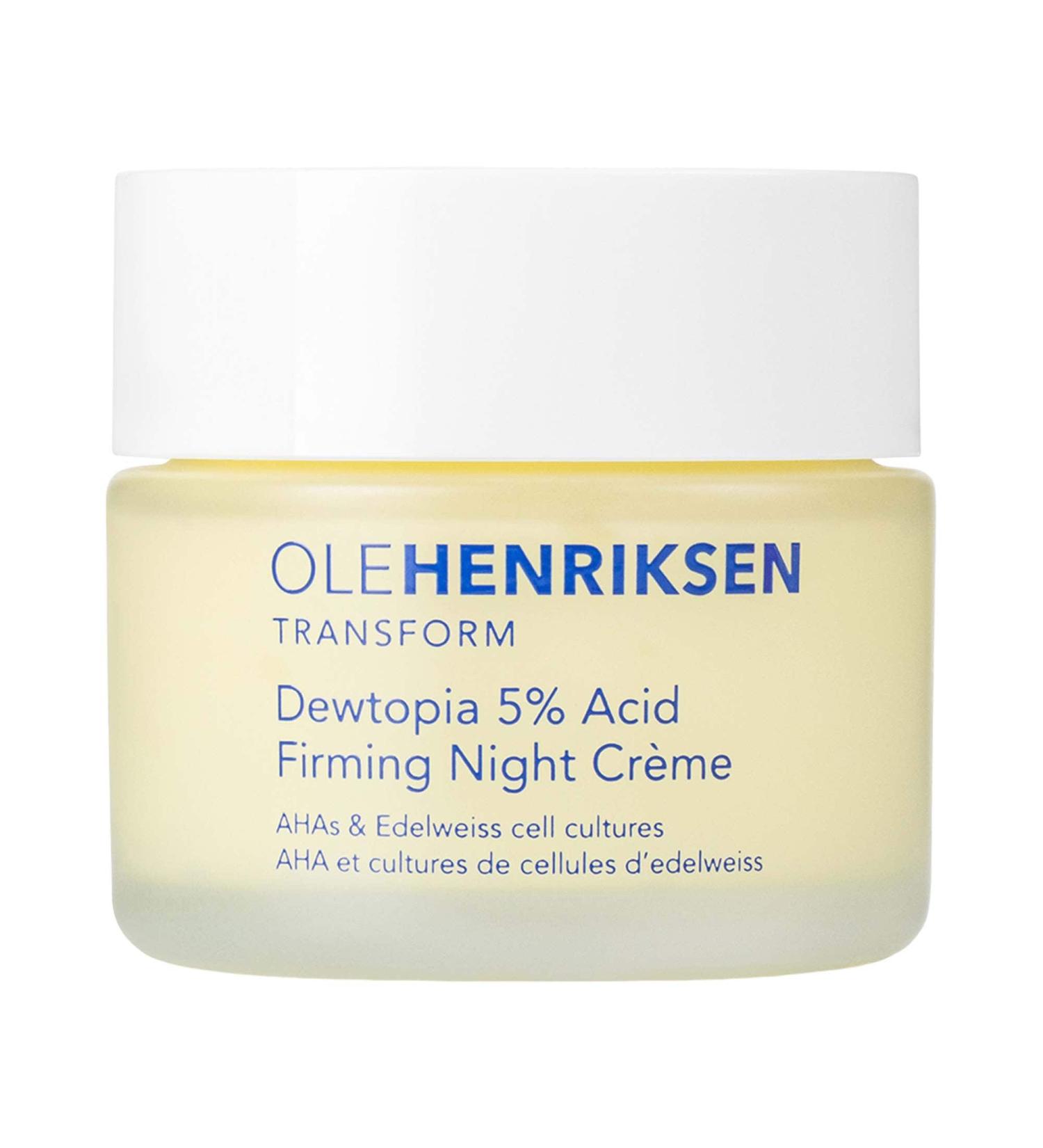 Shop OLEHENRIKSEN Dewtopia 5% AHA Firming Night Cr me - 1.7 oz / 50 mL Online - Best Price & International Shipping - Buy Online on GoSupps.com