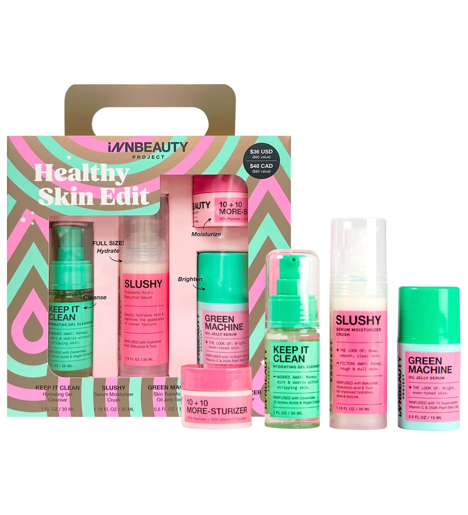 Shop iNNBEAUTY PROJECT The Healthy Skin Edit Bestsellers Kit Online - Best Price & International Shipping - Buy Online on GoSupps.com
