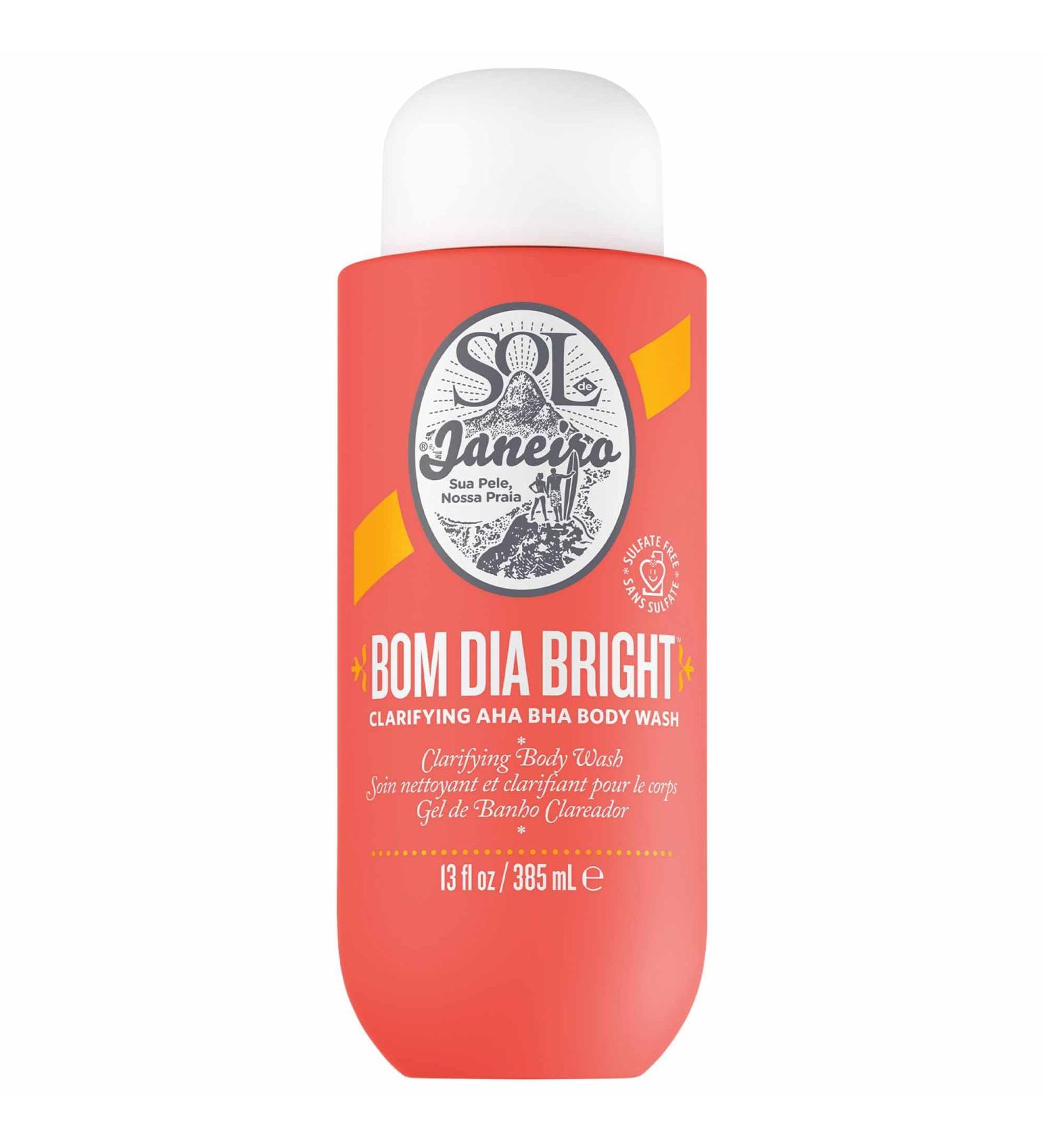 Shop Sol de Janeiro Bom Dia Bright Clarifying AHA BHA Body Wash - 13 oz / 385 mL Online - Best Price & International Shipping - Buy Online on GoSupps.com