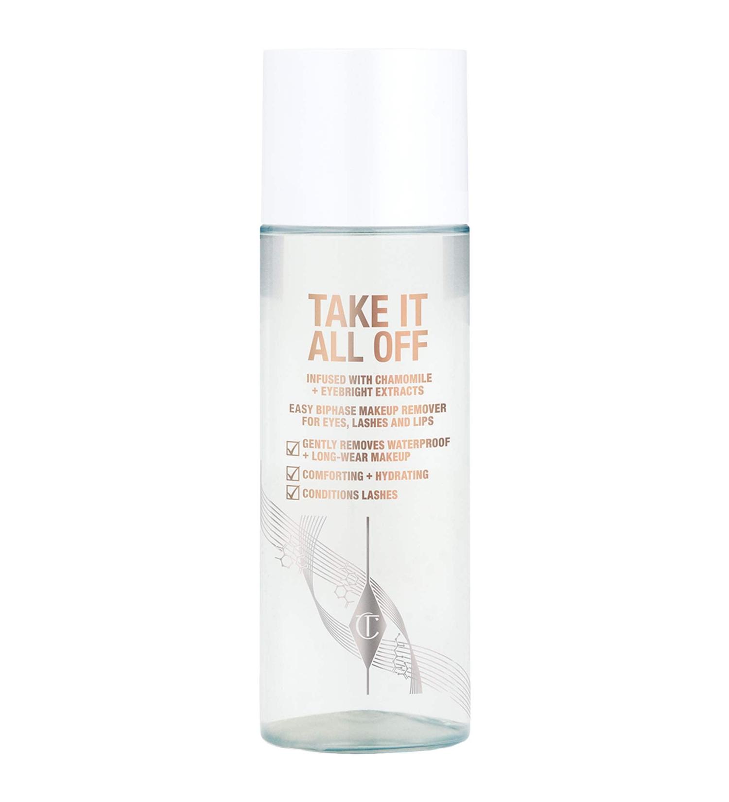 Shop Charlotte Tilbury Take It All Off Bi-Phase Longwear Makeup Remover For Eyes Lashes & Lips - 4 oz / 120 ml Online - Best Price & International Shipping - Buy Online on GoSupps.com