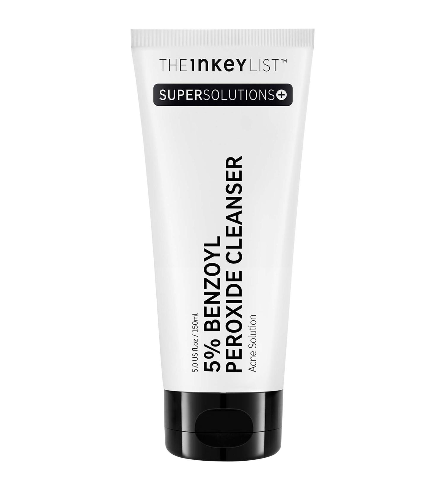 Shop The INKEY List SuperSolutions 5% Benzoyl Peroxide Cleanser Acne Solution - 5 oz / 150 mL Online - Best Price & International Shipping - Buy Online on GoSupps.com